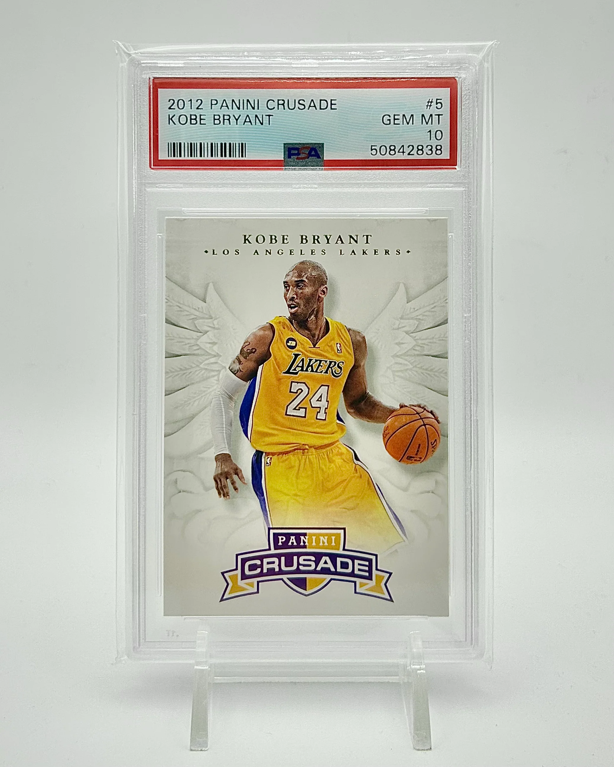 2012 Panini Crusade #5 Kobe Bryant PSA 10