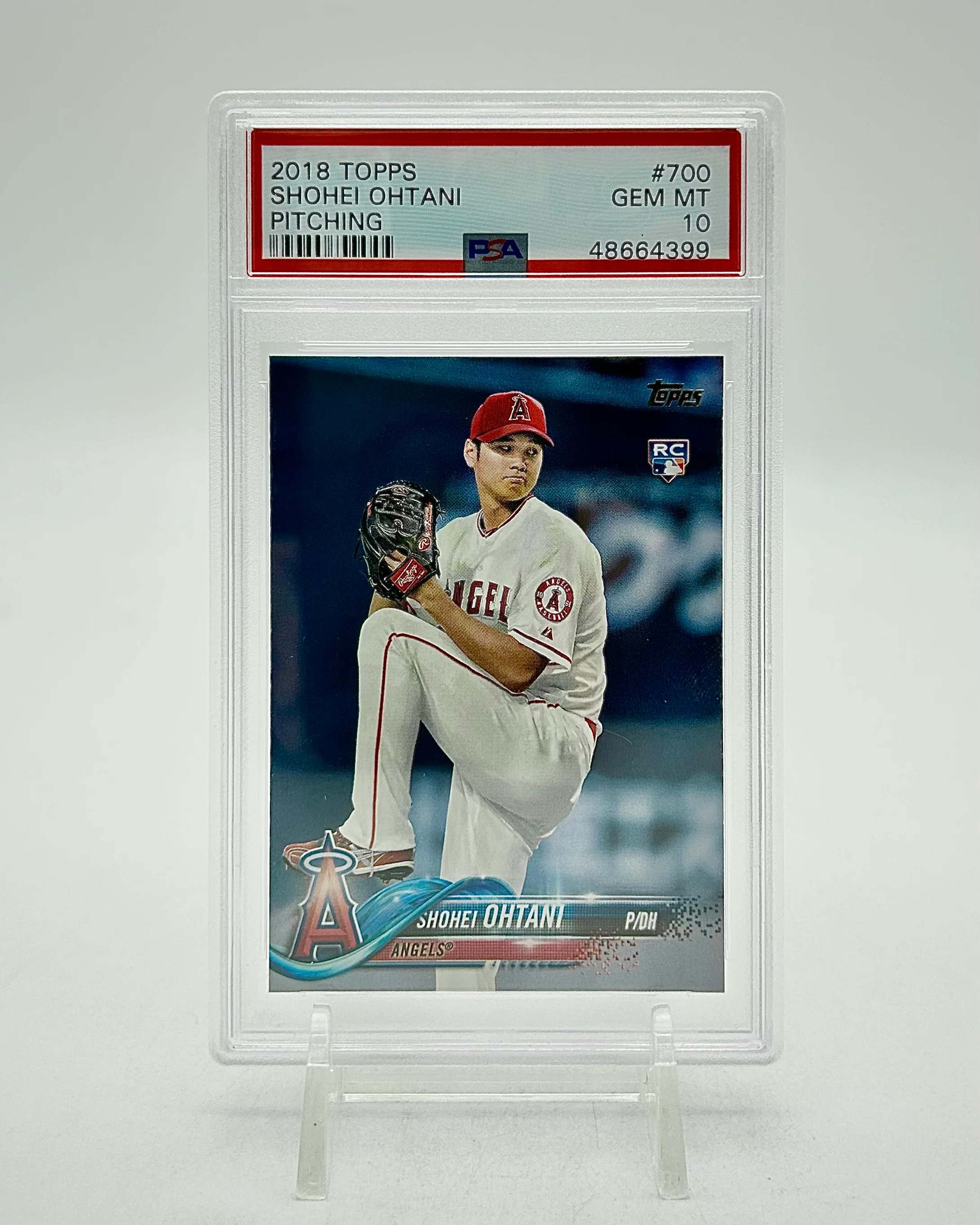 2018 Topps Pitching #700 Shohei Ohtani PSA 10