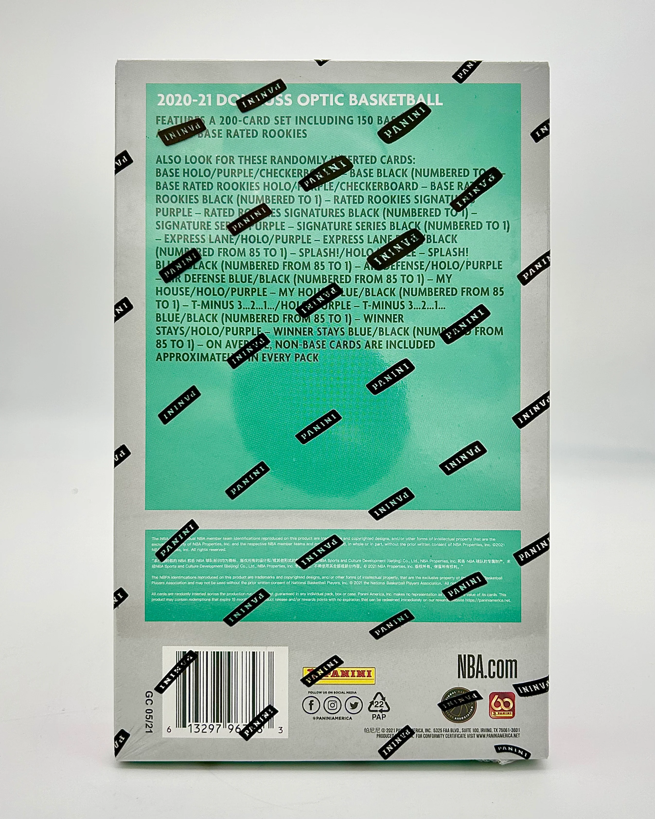 2020-21 Panini Donruss Optic Basketball Retail Box - Image 2