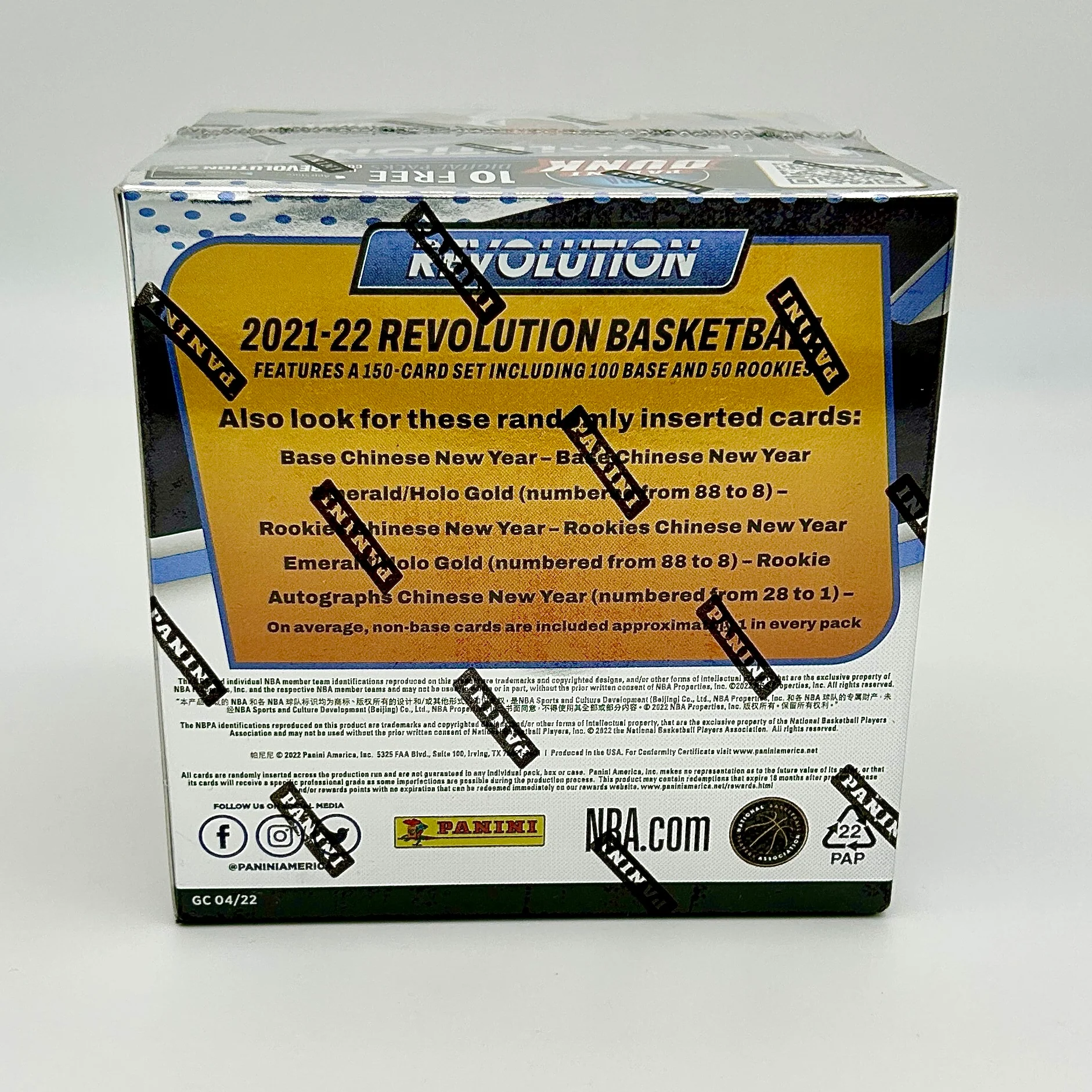 2021-22 Panini Revolution Basketball Chinese New Year Box - Image 2