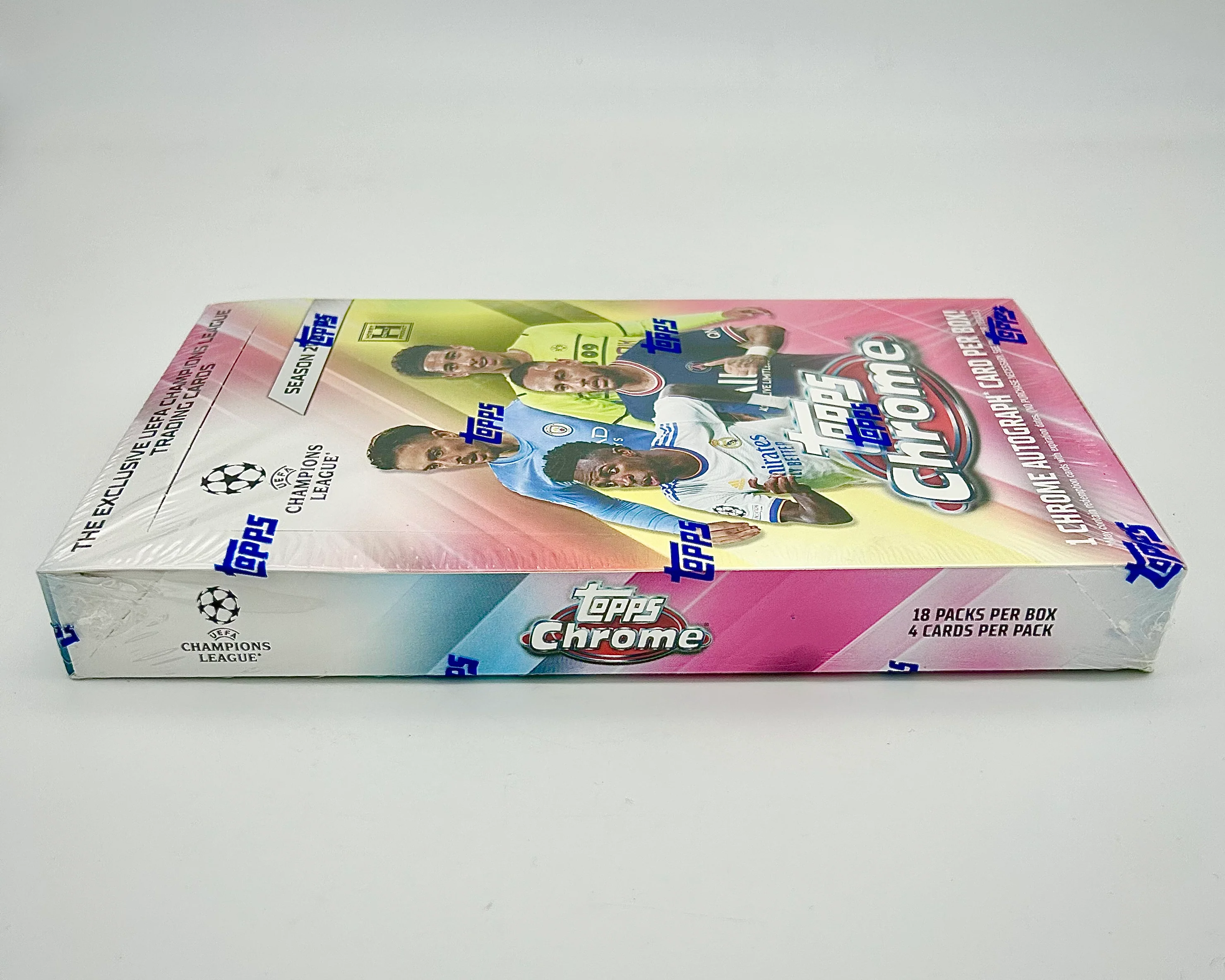 2021-22 Topps Chrome UEFA Champions League Soccer Hobby Box - Image 9