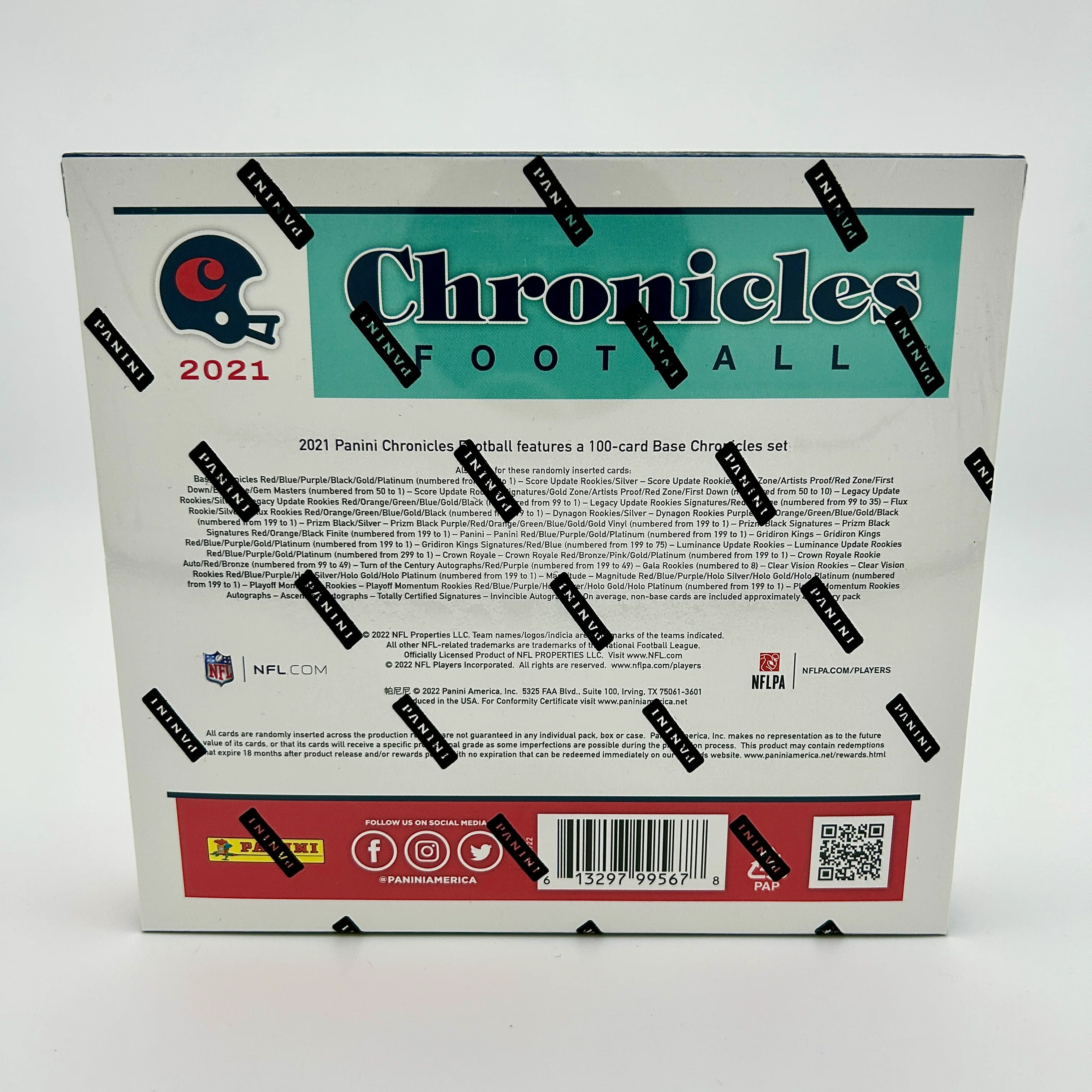 2021 Panini Chronicles Football H2 Box - Image 2