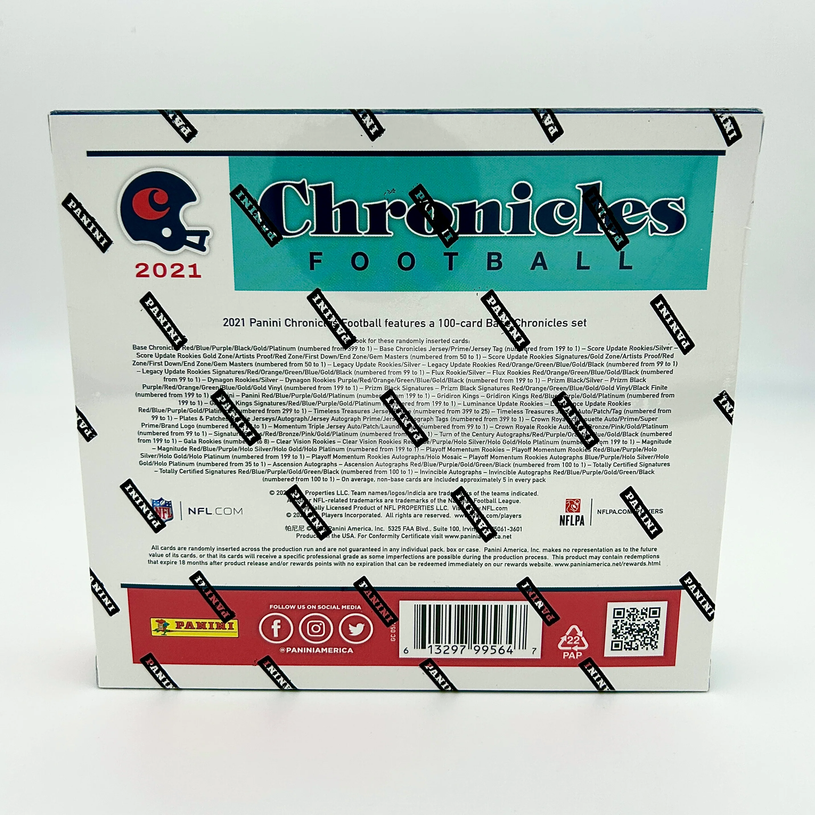 2021 Panini Chronicles Football Hobby Box - Image 2