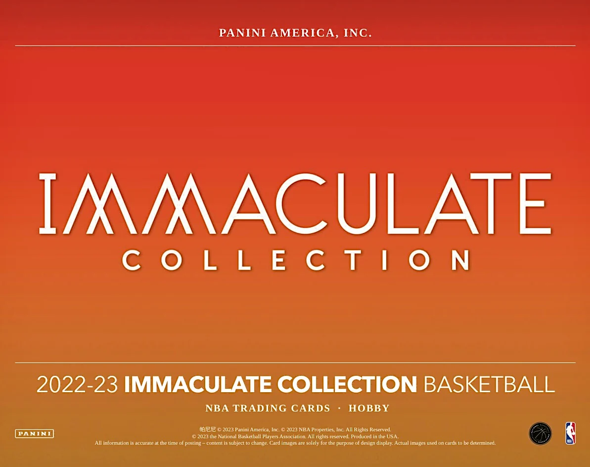 2022-23 Panini Immaculate Collection Basketball Hobby Box - Image 3