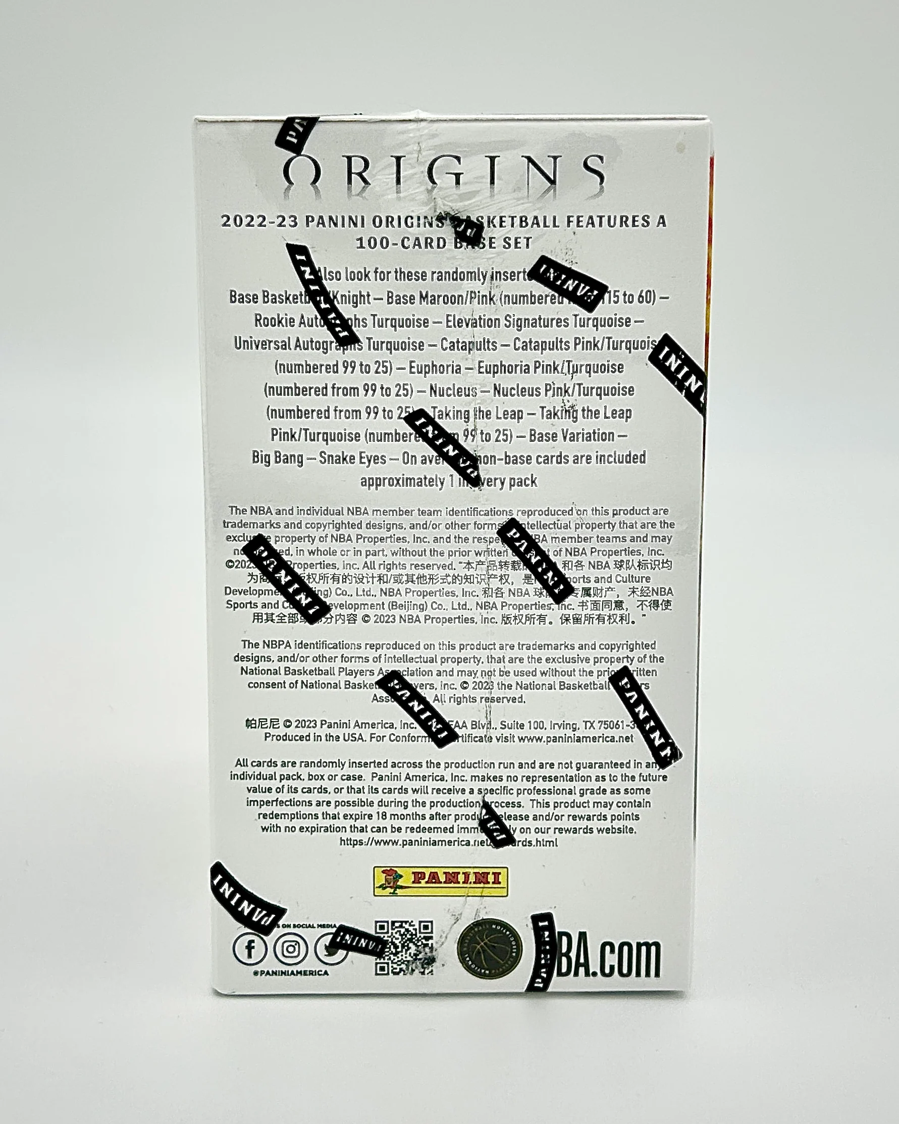 2022-23 Panini Origins Basketball H2 Box - Image 2