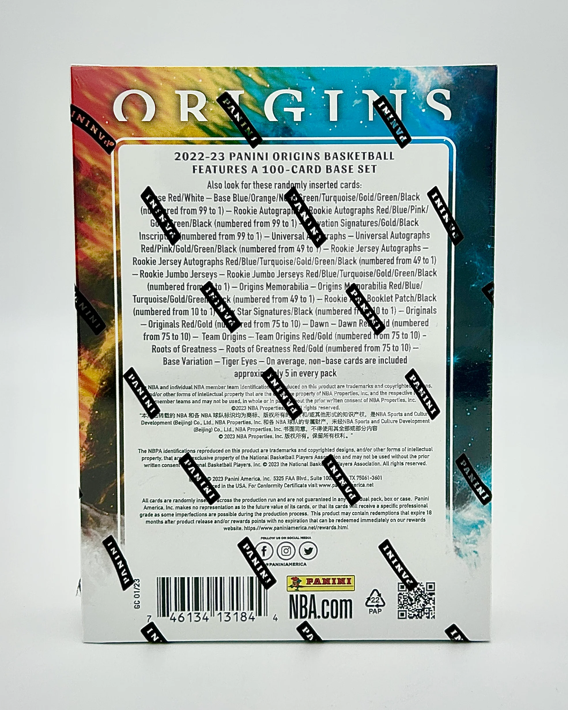 2022-23 Panini Origins Basketball Hobby Box - Image 2