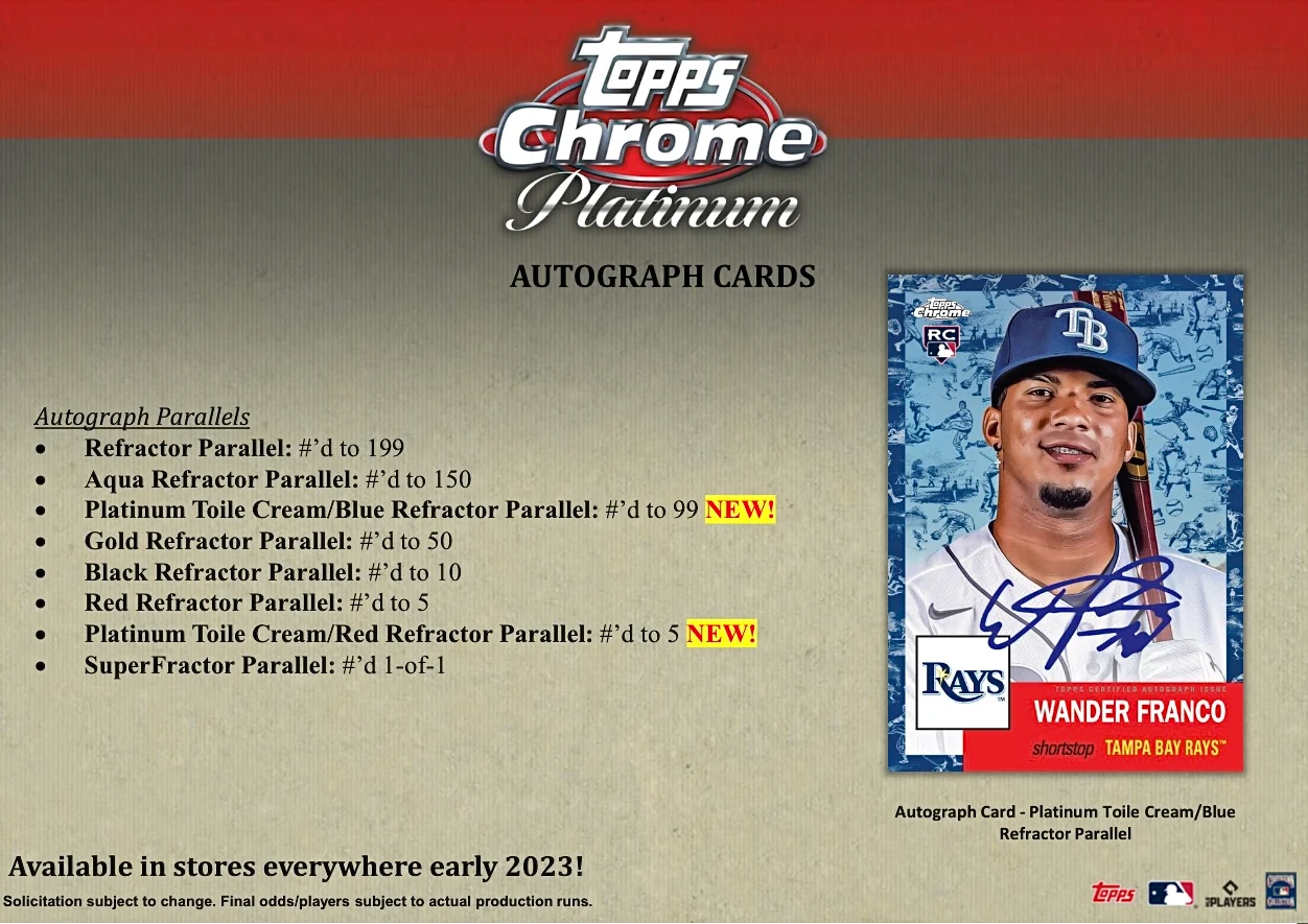 2022 Topps Chrome Platinum Baseball Value Box - Image 4