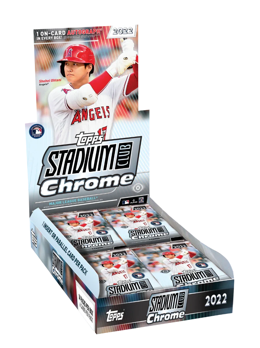 2022 Topps Stadium Club Chrome Baseball Hobby Box