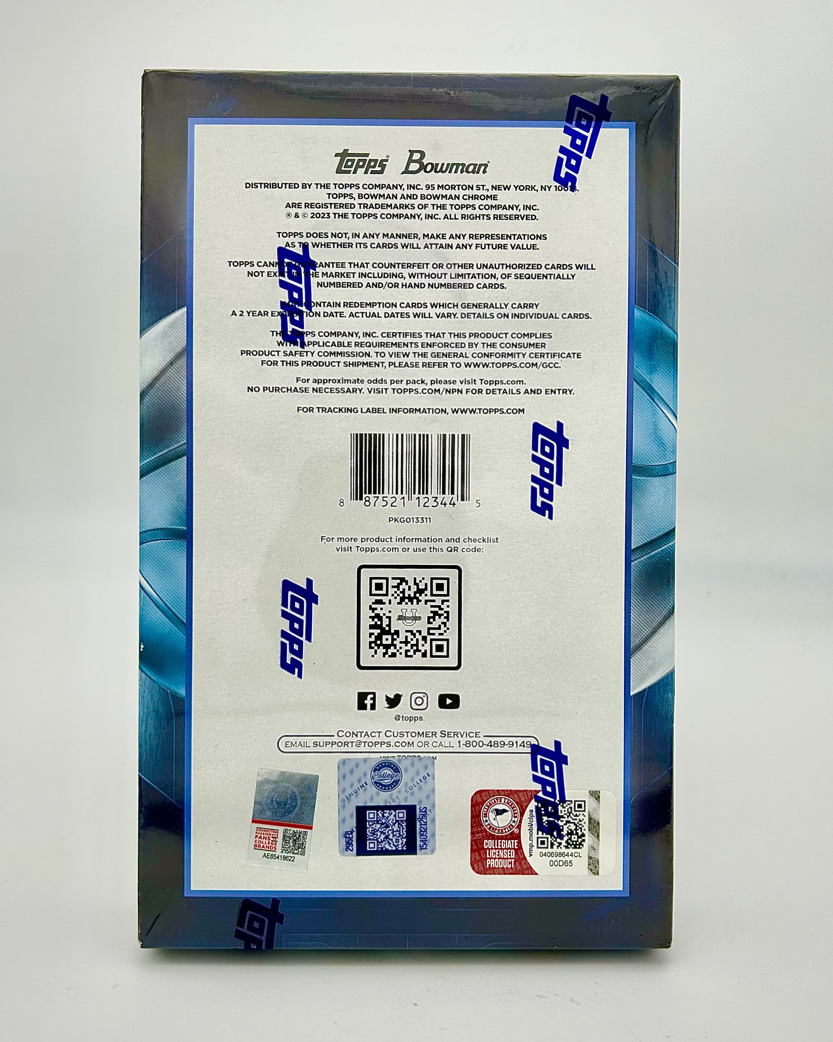 2023-24 Bowman Chrome University Basketball Hobby Box - Image 9