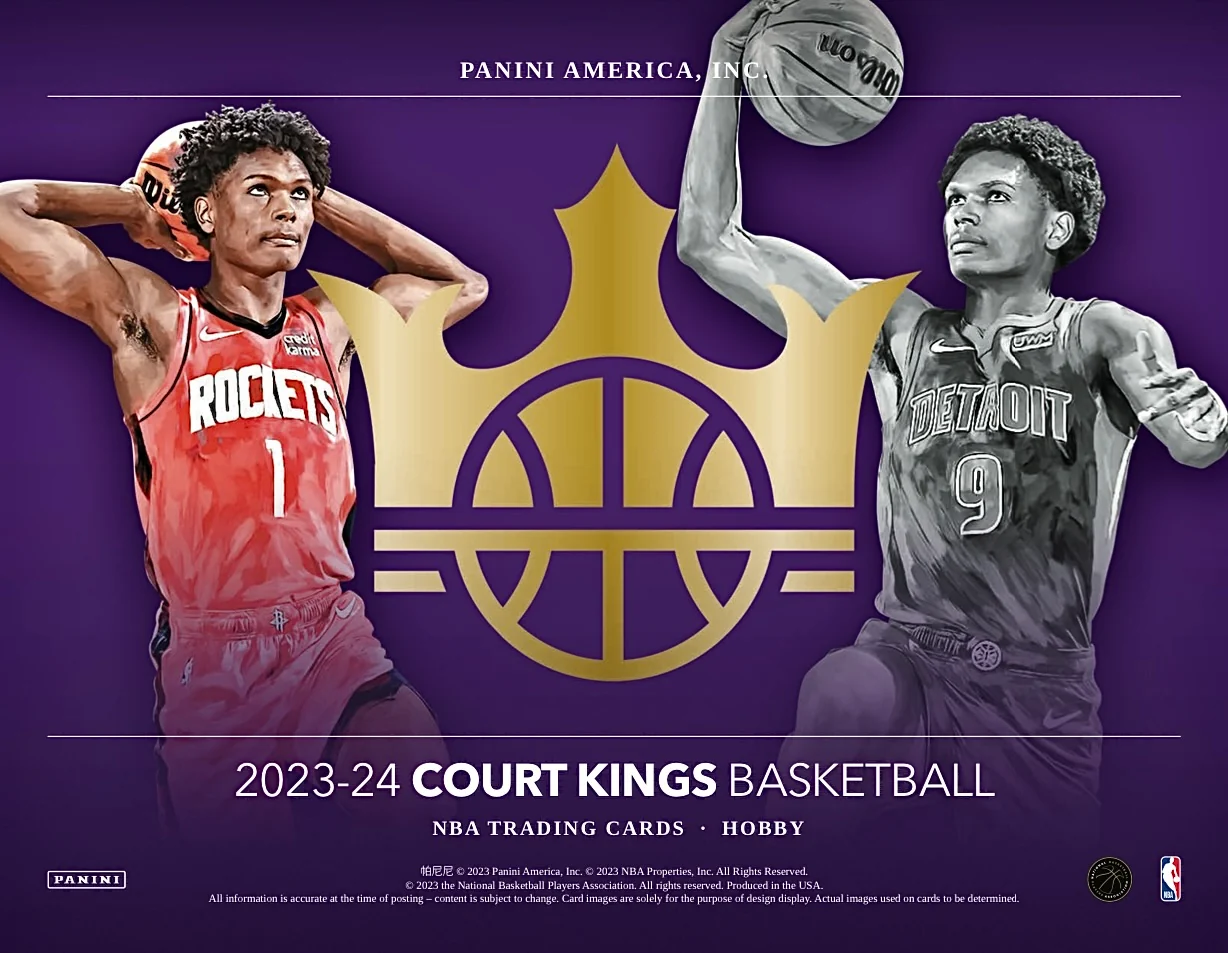 2023-24 Panini Court Kings Basketball Hobby Box - Image 3