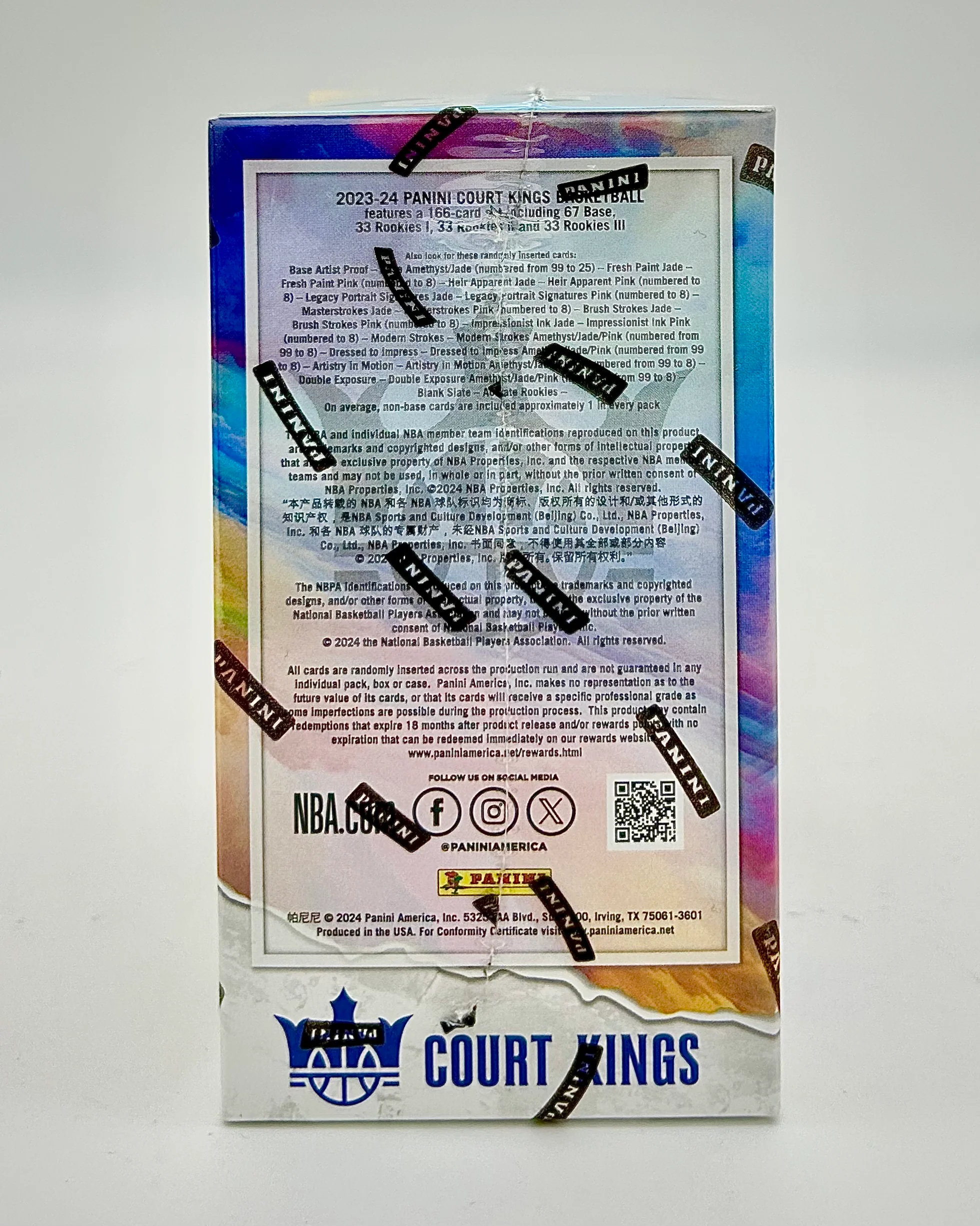 2023-24 Panini Court Kings Basketball International Blaster Box - Image 2