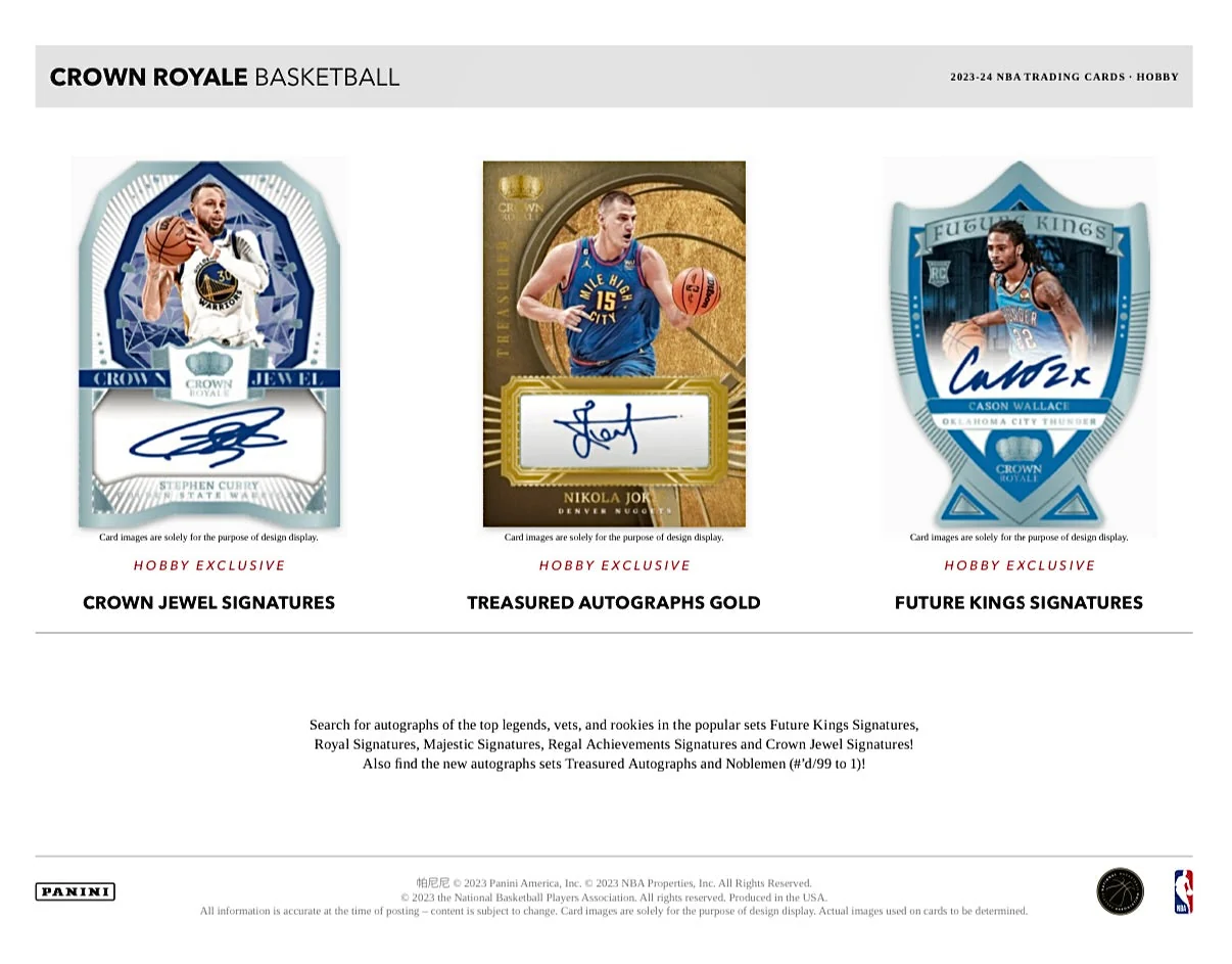 2023-24 Panini Crown Royale Basketball Hobby Box - Image 5