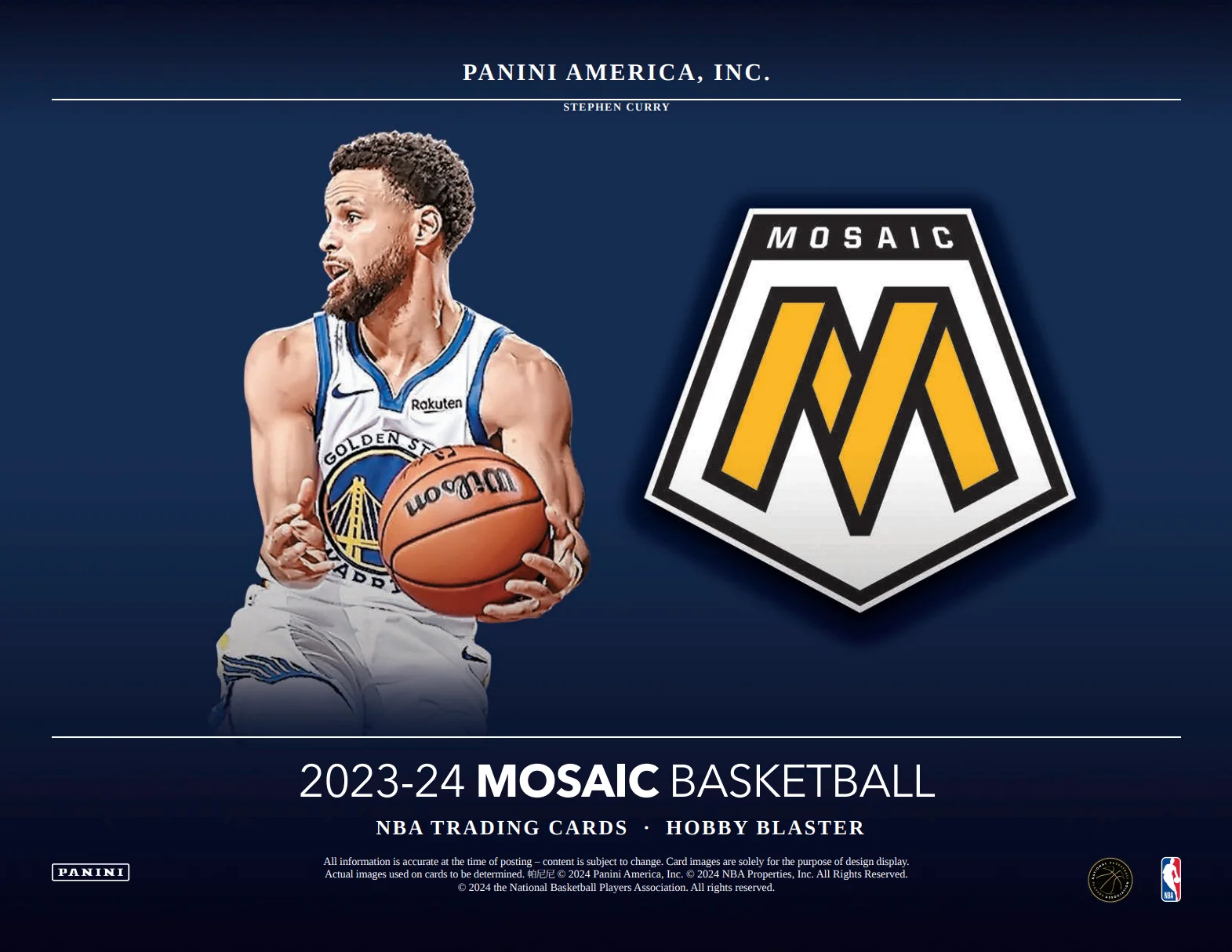 2023-24 Panini Mosaic Basketball Hobby Blaster Box - Image 2