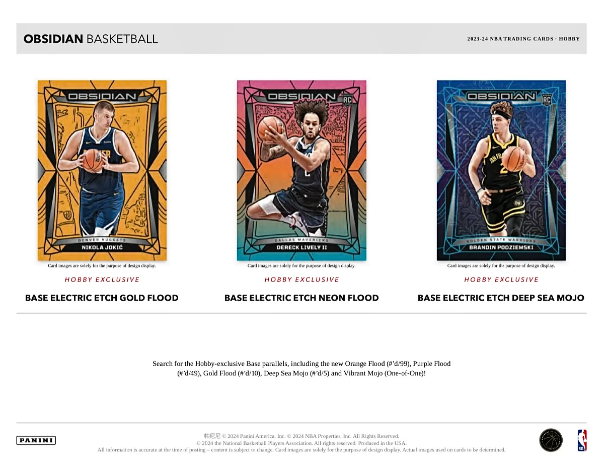 2023-24 Panini Obsidian Basketball Hobby Box - Image 6