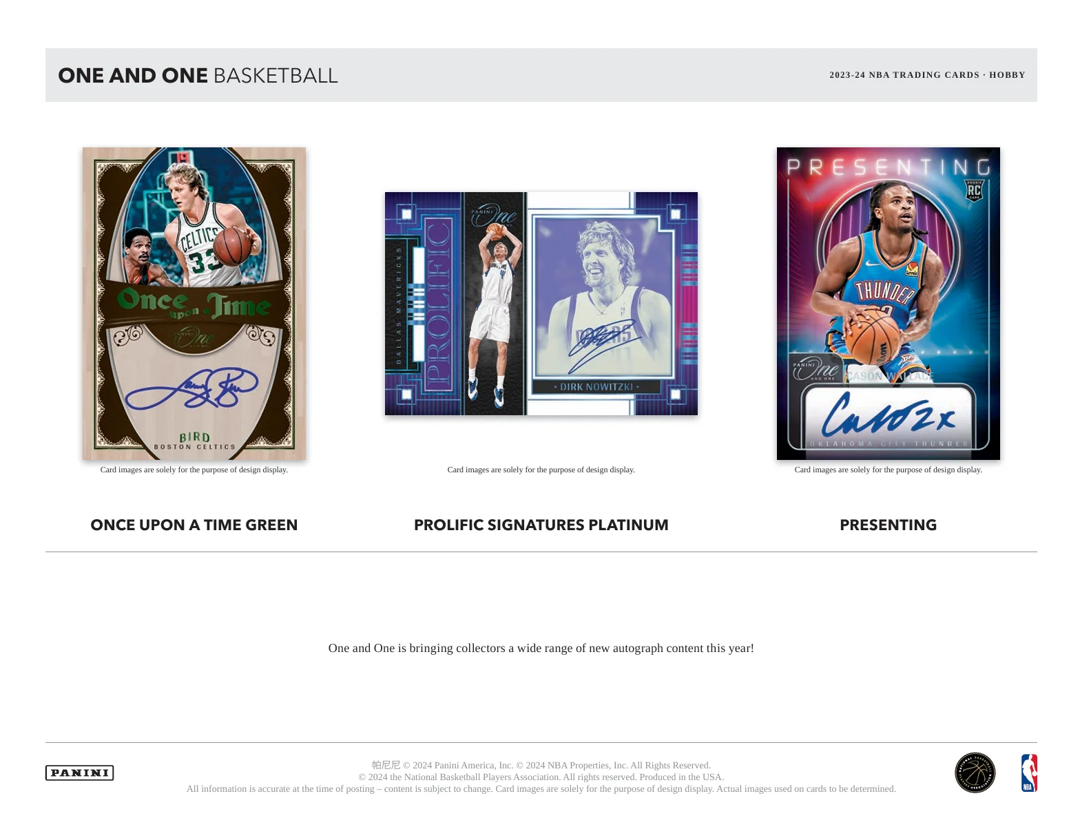 2023-24 Panini One and One Basketball Hobby Box - Image 6