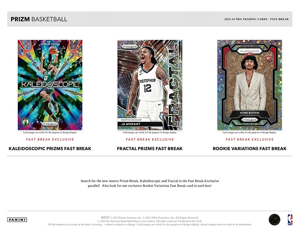 2023-24 Panini Prizm Basketball Fast Break Box - Image 4