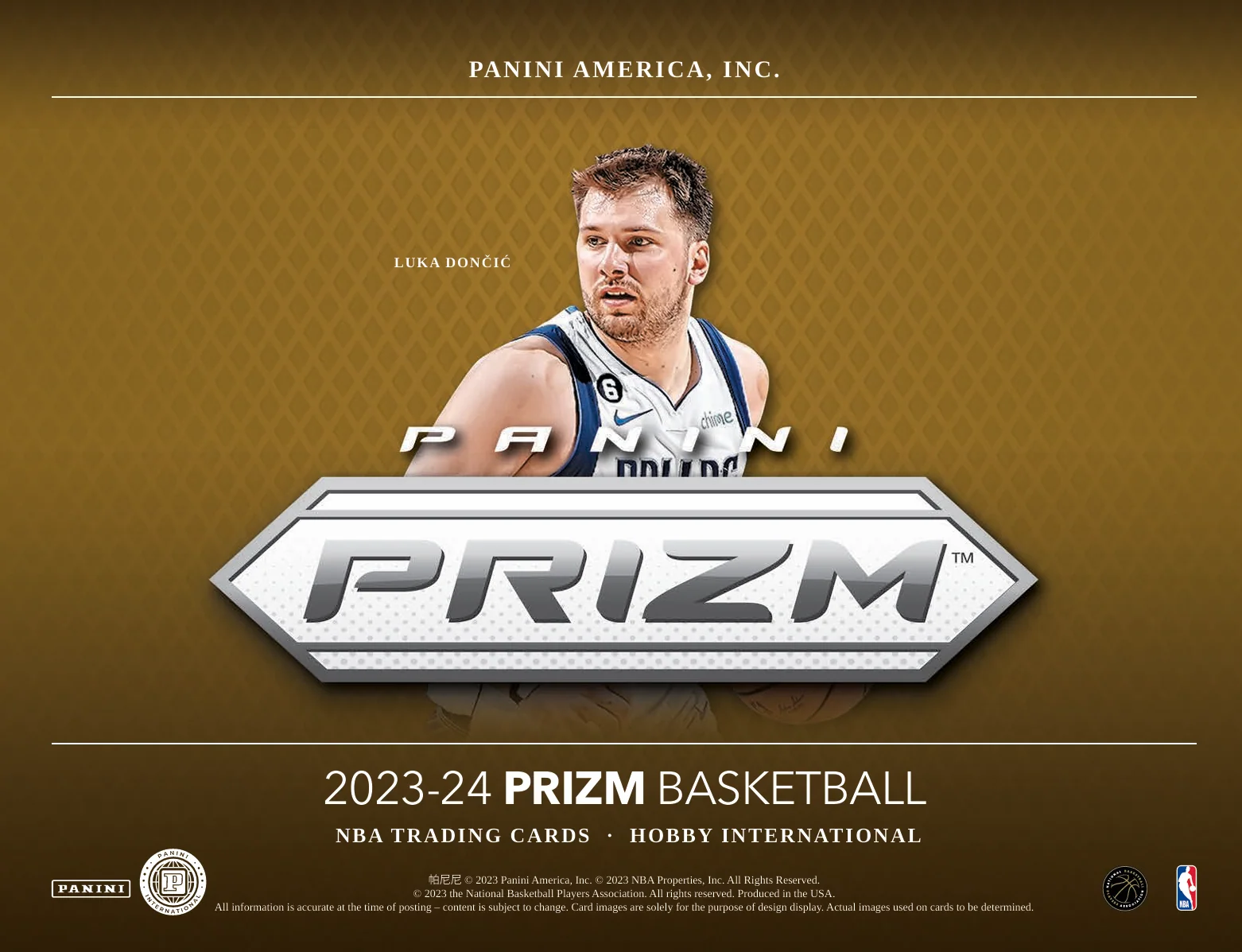 2023-24 Panini Prizm Basketball Hobby International Box - Image 2