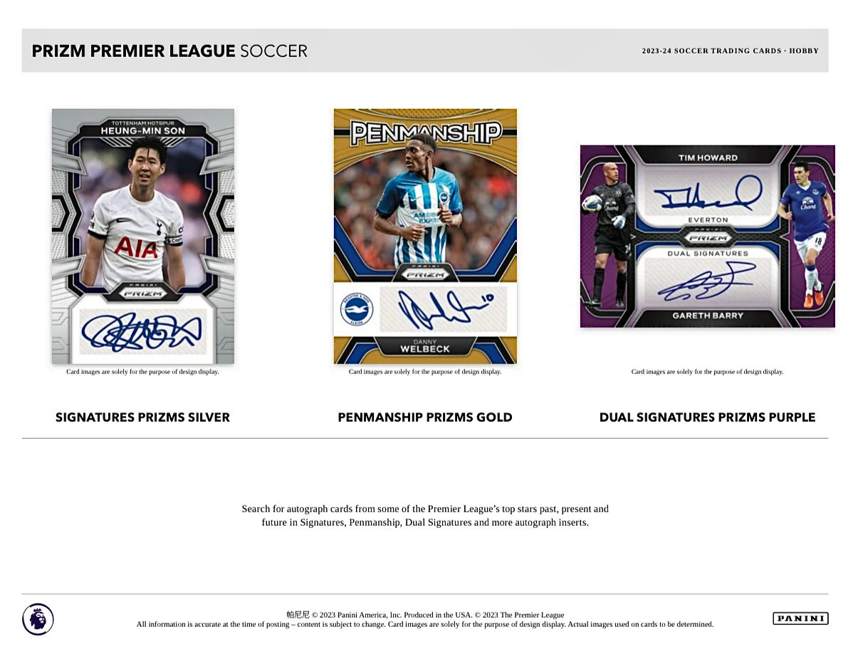 2023-24 Panini Prizm Premier League Soccer Hobby Box - Image 5