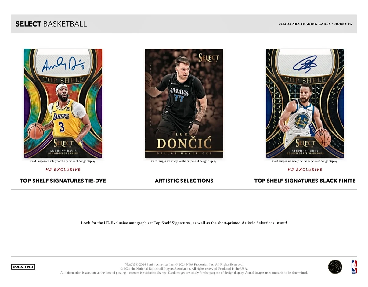 2023-24 Panini Select Basketball Hybrid H2 Box - Image 5
