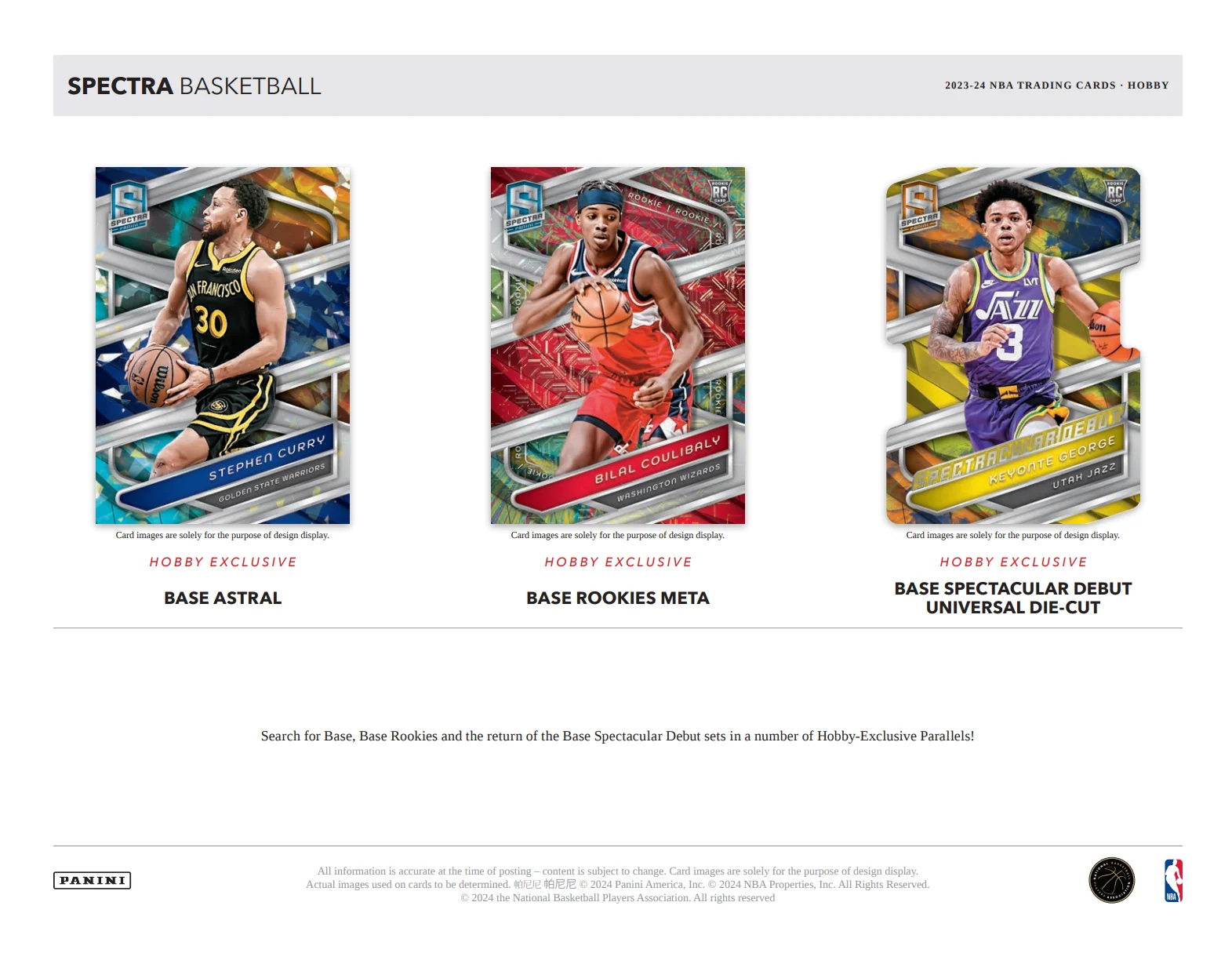 2023-24 Panini Spectra Basketball Hobby Box - Image 4