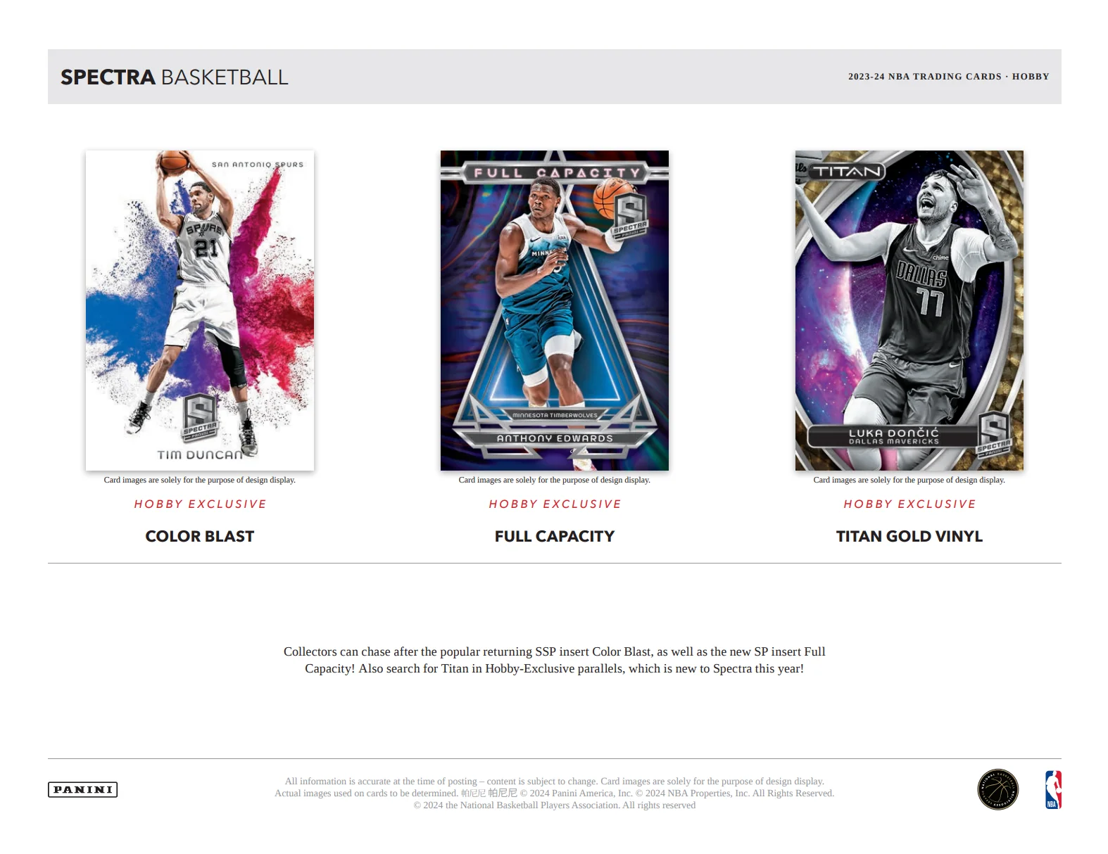 2023-24 Panini Spectra Basketball Hobby Box - Image 5