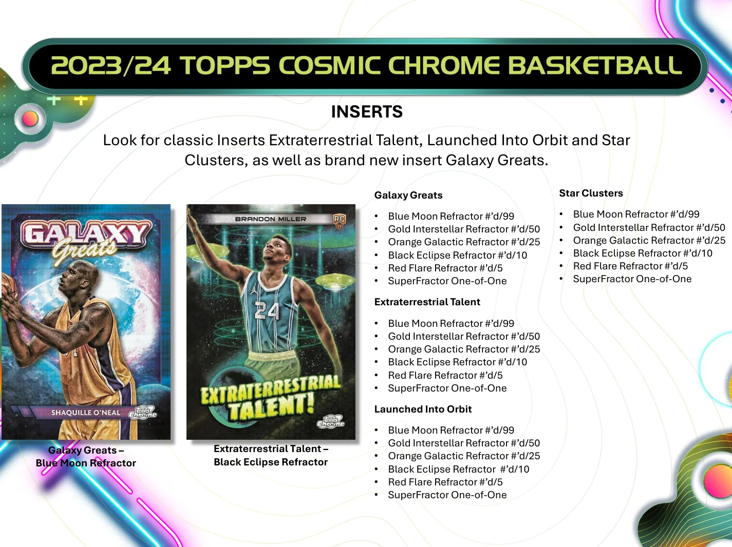 2023-24 Topps Cosmic Chrome Basketball Hobby Box - Image 4