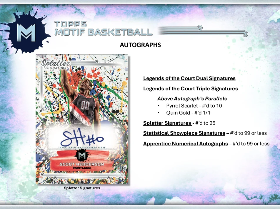 2023-24 Topps Motif Basketball Hobby Box - Image 5