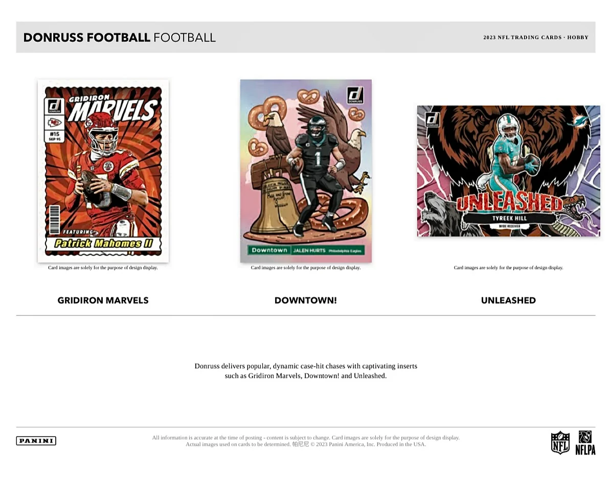 2023 Panini Donruss Football Hobby Box - Image 5