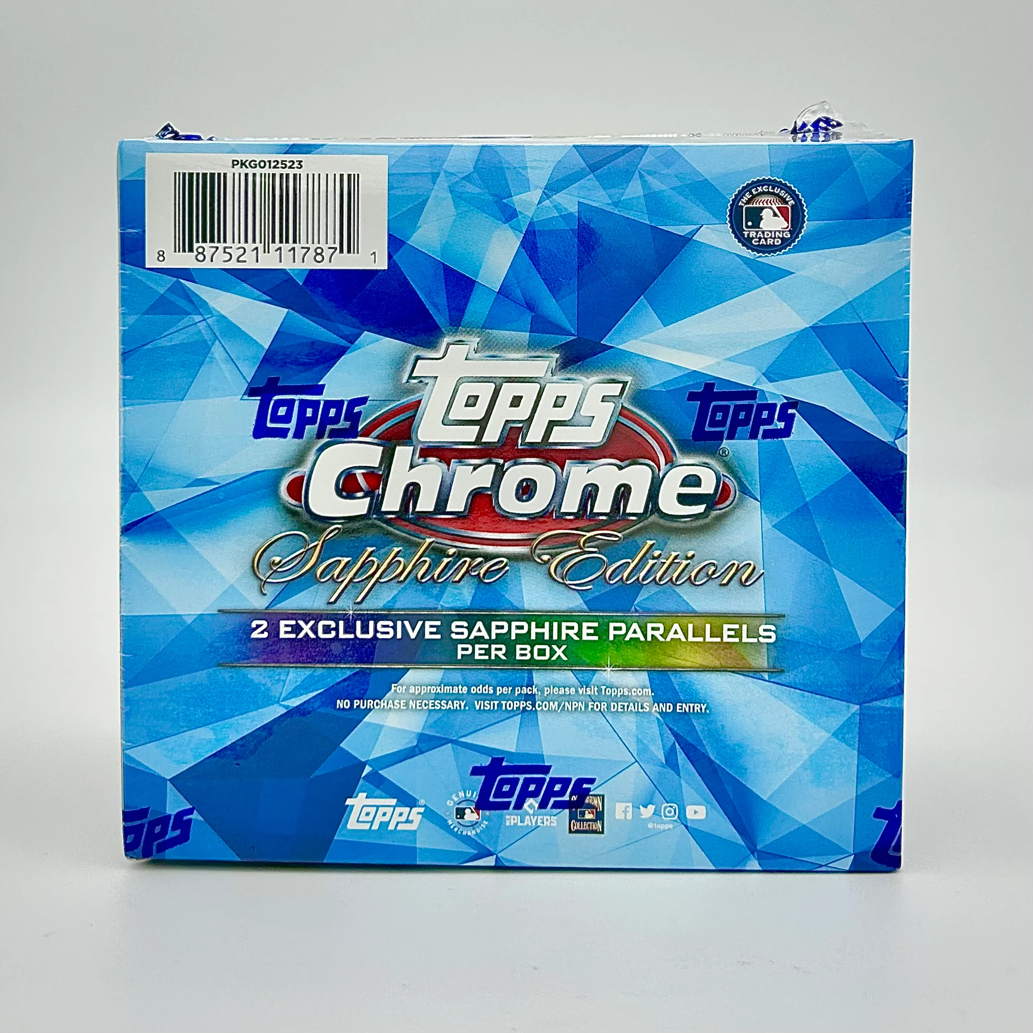 2023 Topps Chrome Baseball Sapphire Edition Box - Image 2