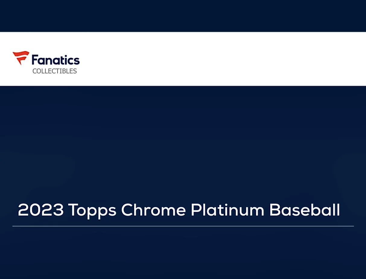 2023 Topps Chrome Platinum Anniversary Baseball Value Box - Image 2