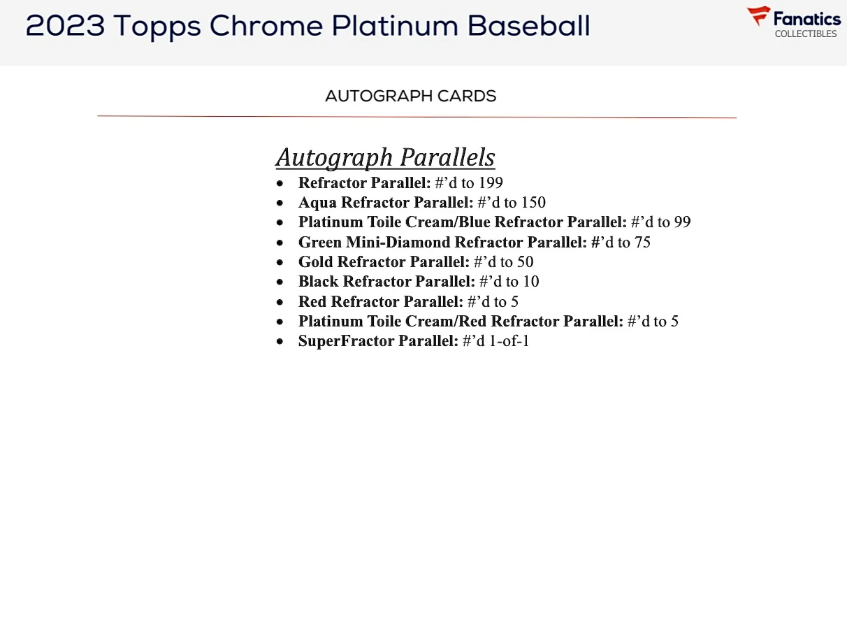 2023 Topps Chrome Platinum Anniversary Baseball Value Box - Image 5