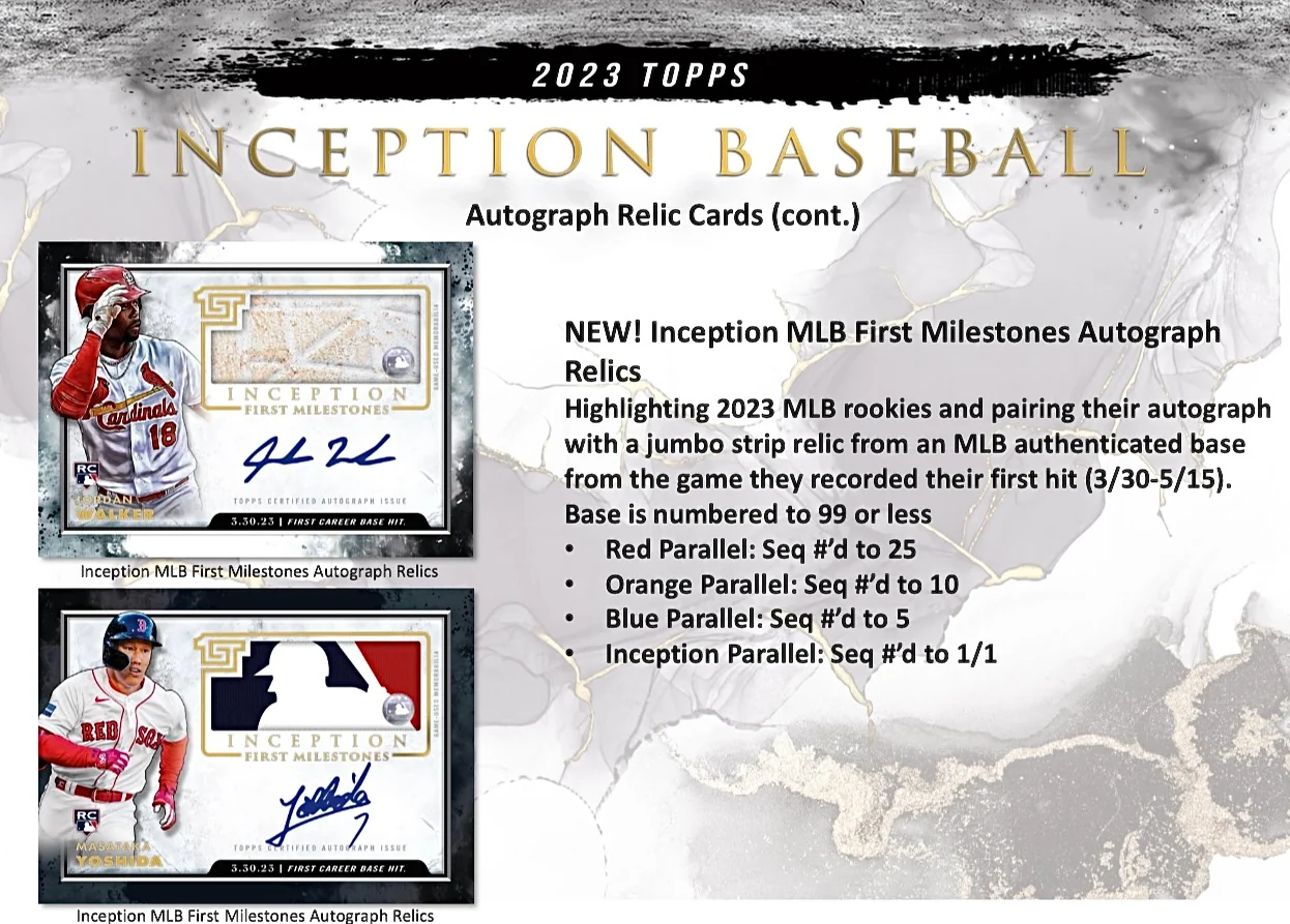 2023 Topps Inception Baseball Hobby Box - Image 7