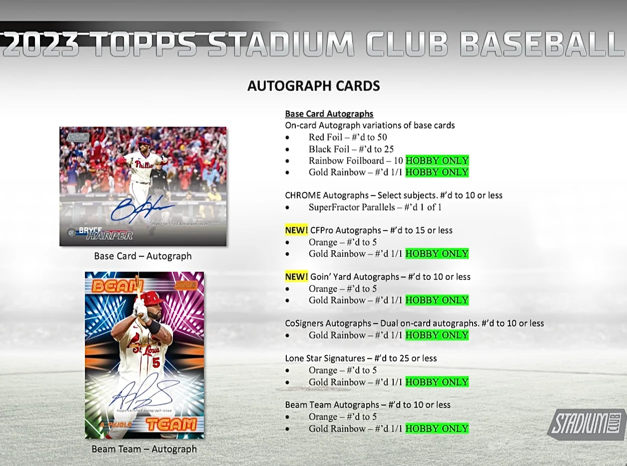 2023 Topps Stadium Club Baseball Hobby Box - Image 6