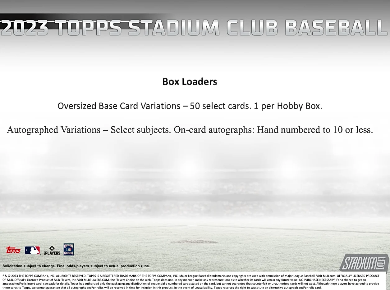 2023 Topps Stadium Club Baseball Hobby Box - Image 7