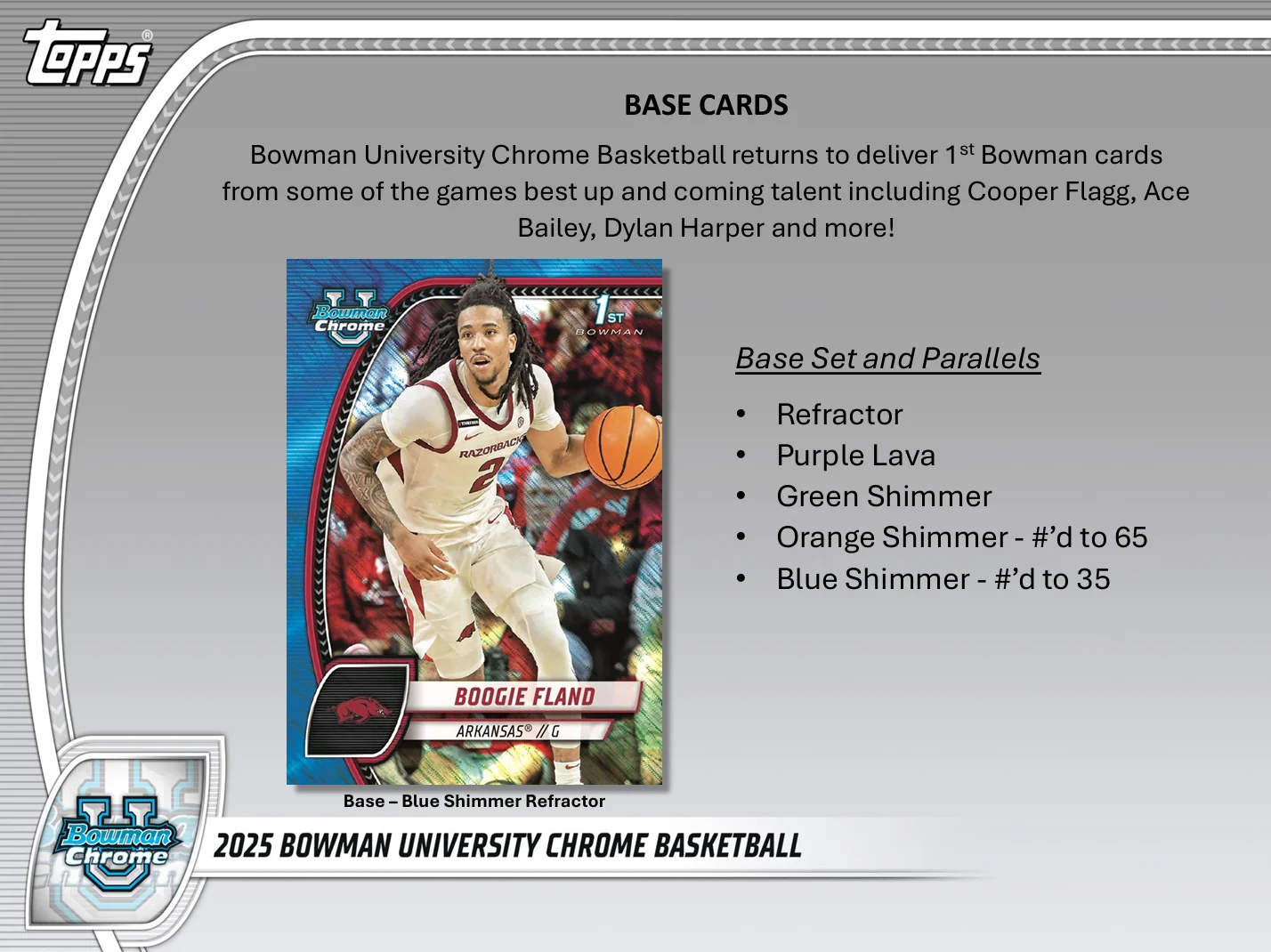 2024-25 Bowman University Chrome Basketball Mega Box - Image 3