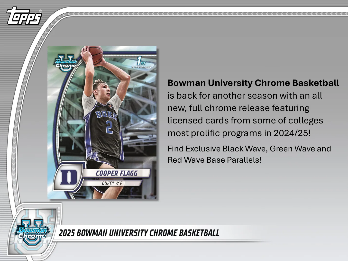 2024-25 Bowman University Chrome Basketball Value Box - Image 2