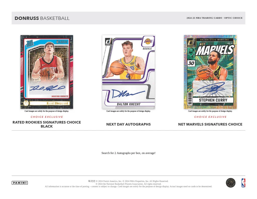 2024-25 Panini Donruss Basketball Choice Box - Image 3