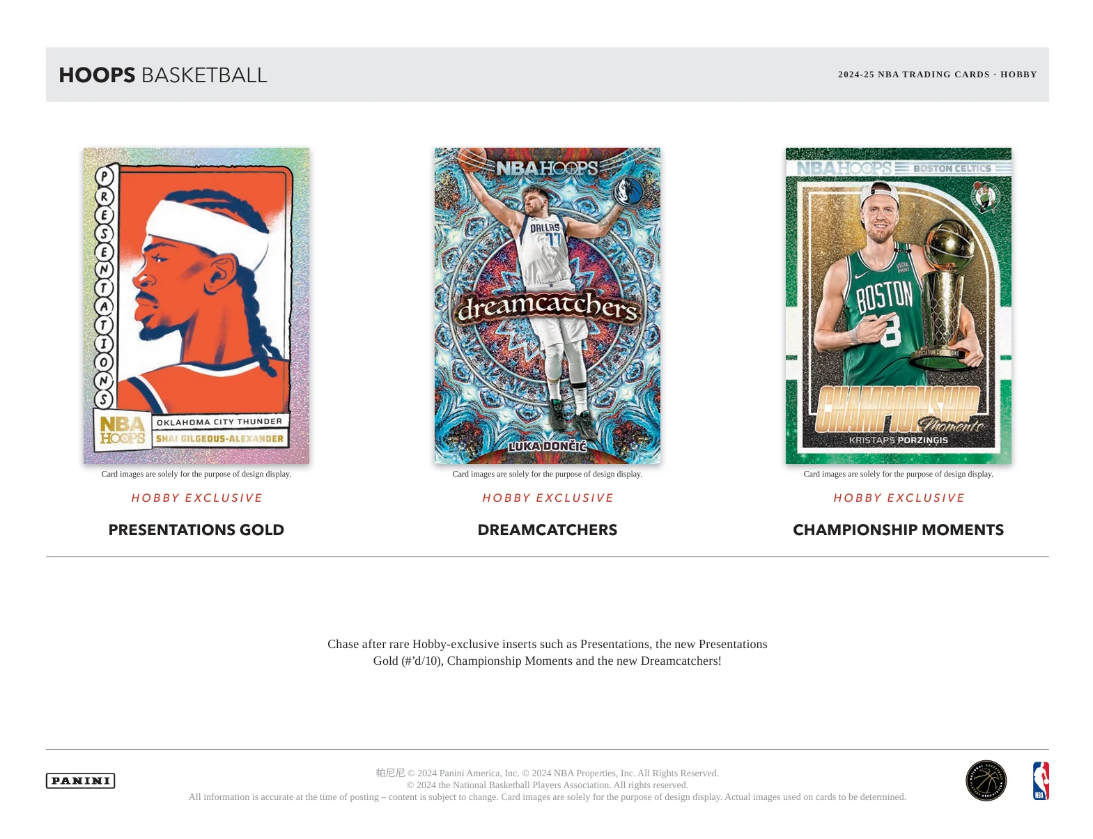 2024-25 Panini Hoops Basketball Hobby Box - Image 5