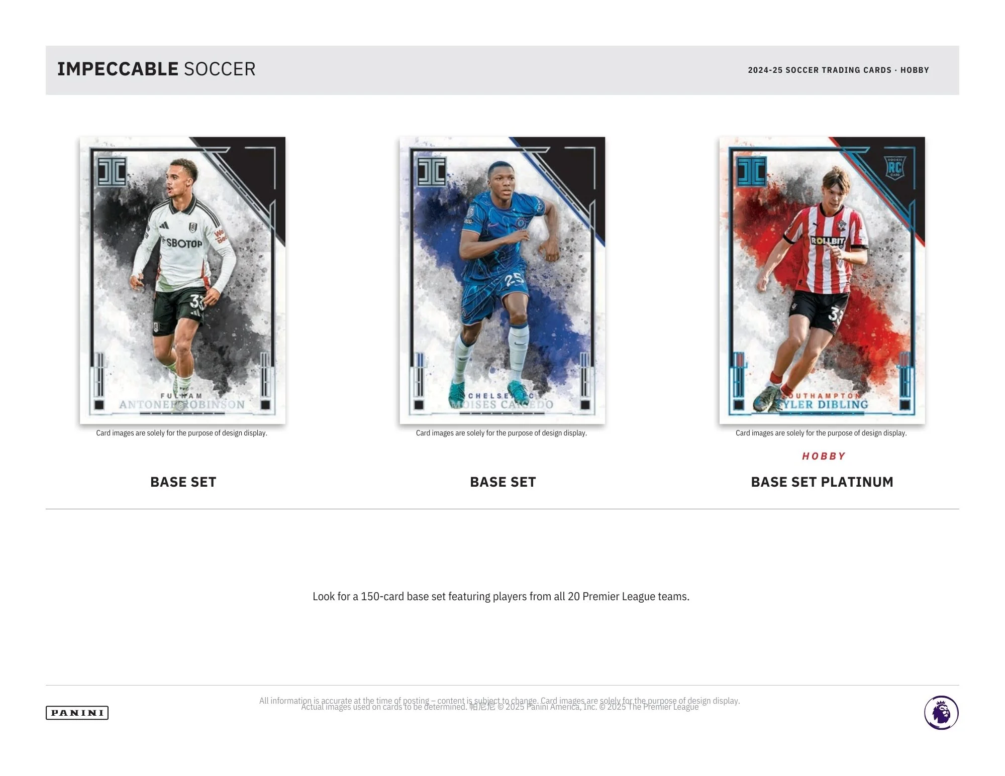 2024-25 Panini Impeccable Soccer Hobby Box - Image 3