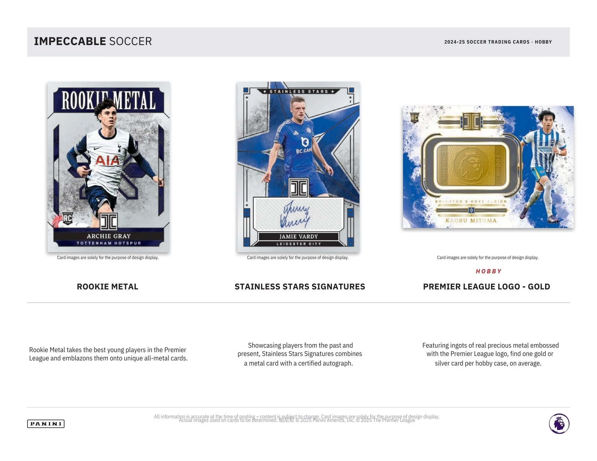 2024-25 Panini Impeccable Soccer Hobby Box - Image 4