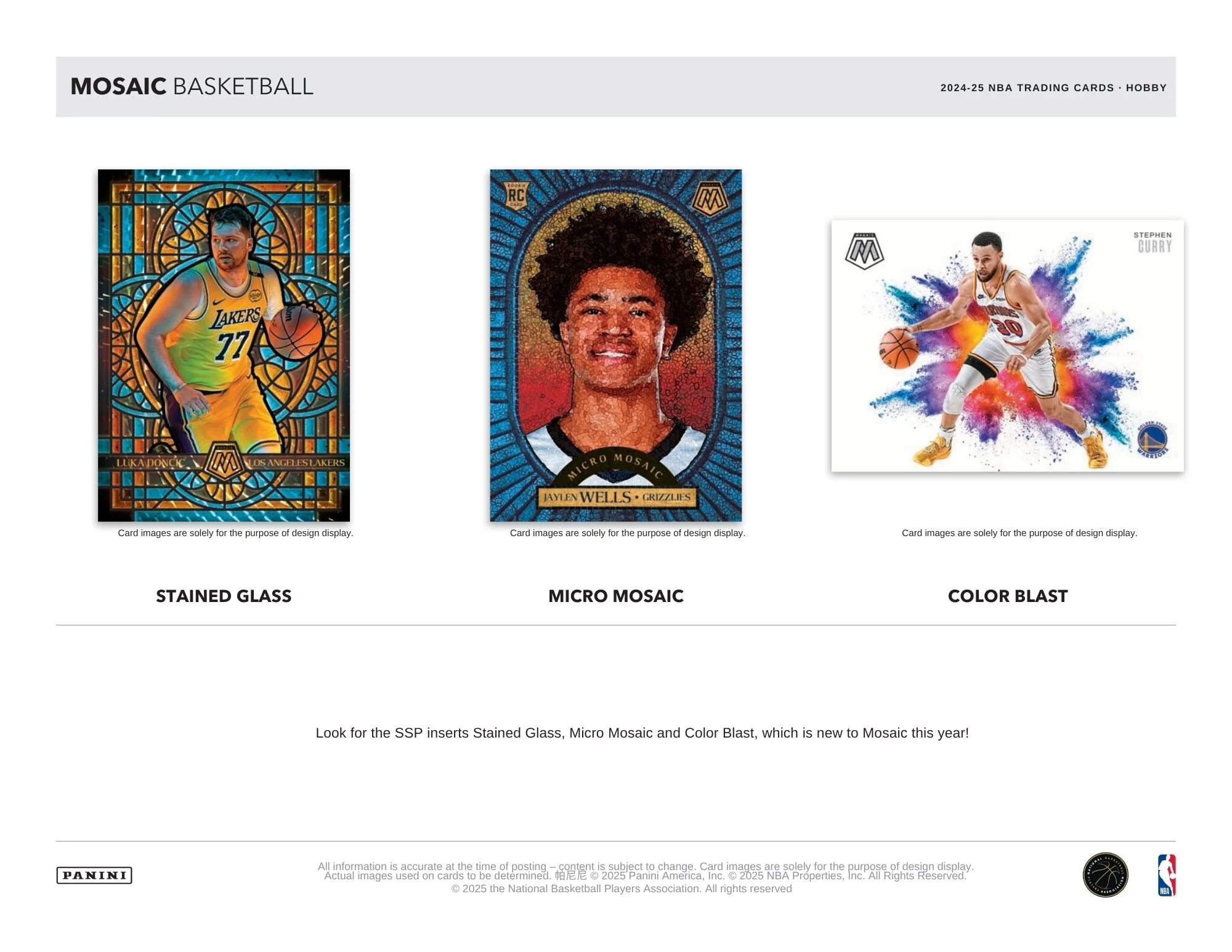 2024-25 Panini Mosaic Basketball Hobby Box - Image 5