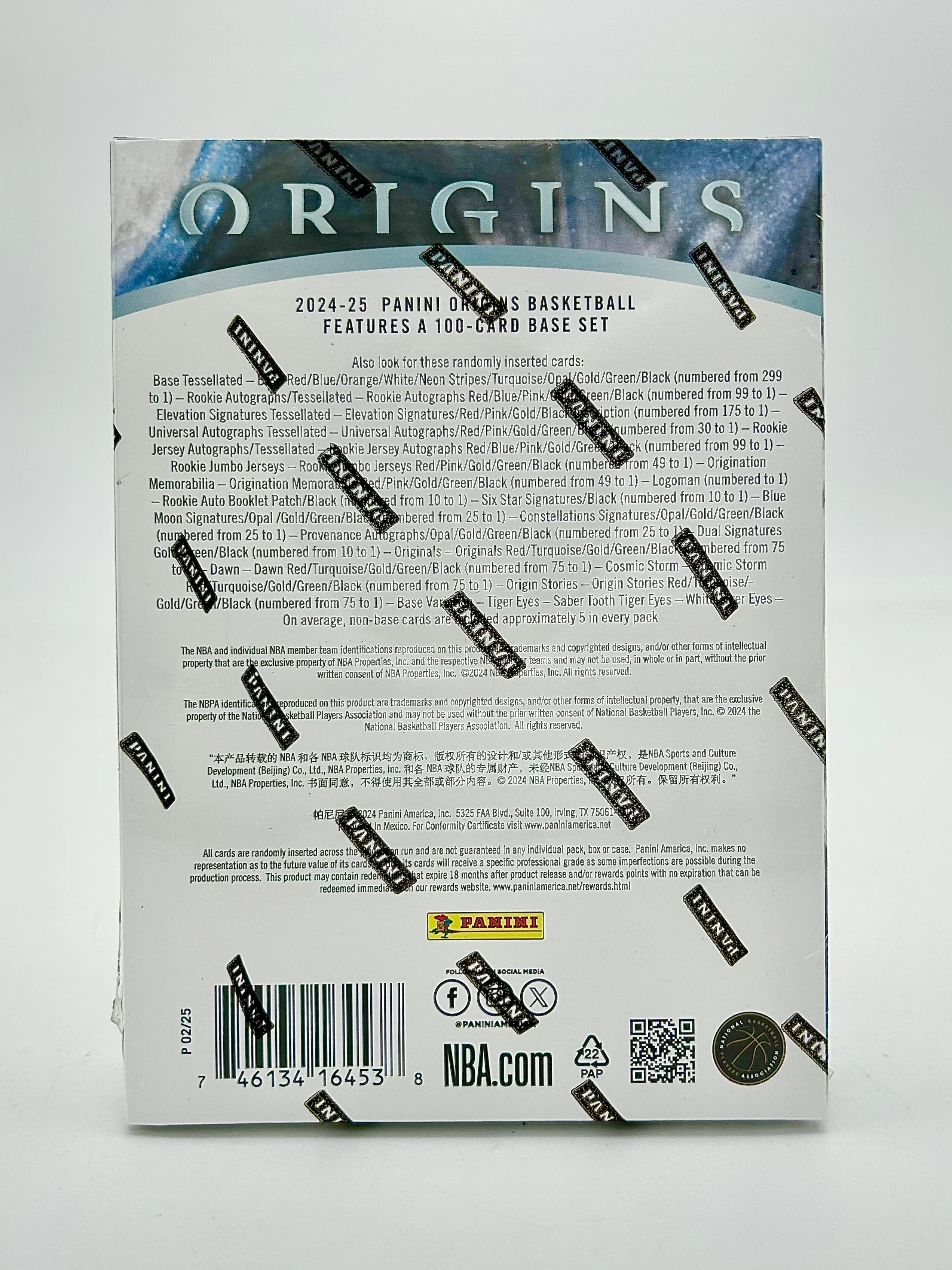 2024-25 Panini Origins Basketball Hobby Box - Image 11