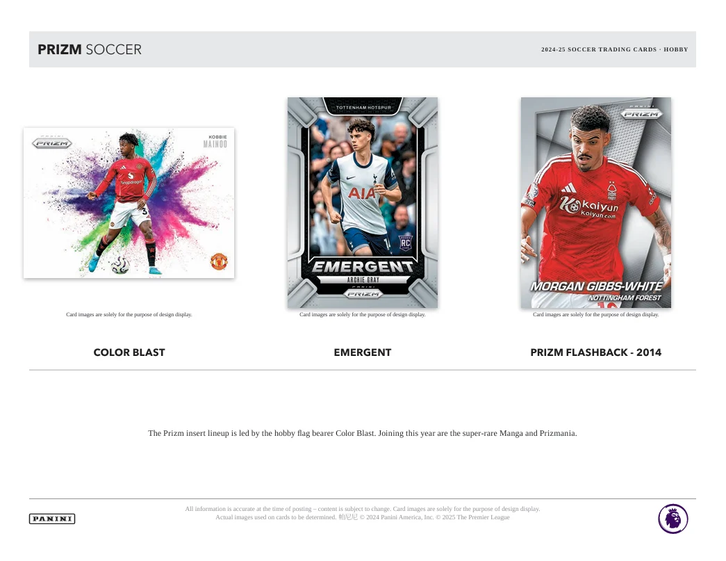 2024-25 Panini Prizm Premier League Soccer Hobby Box - Image 4