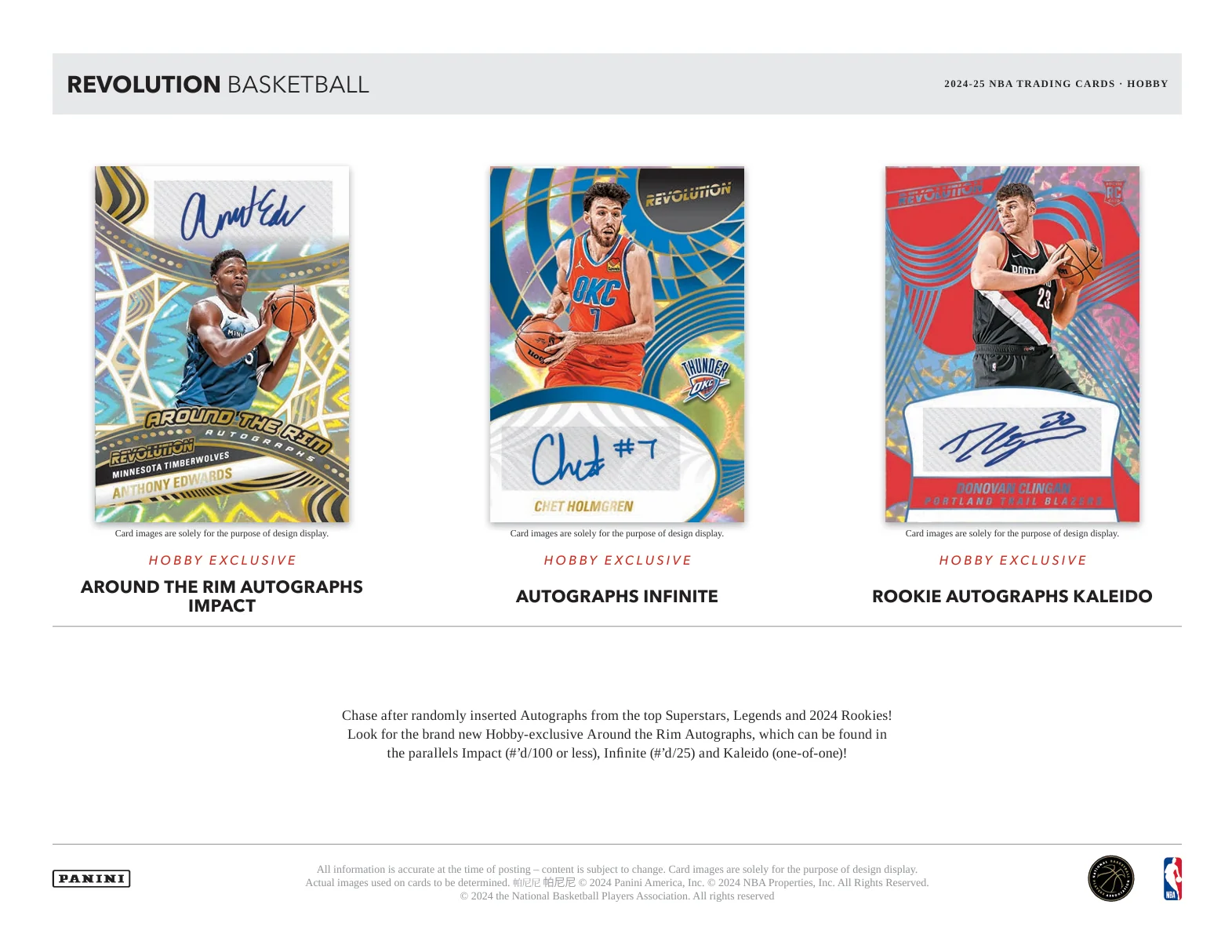 2024-25 Panini Revolution Basketball Hobby Box - Image 5