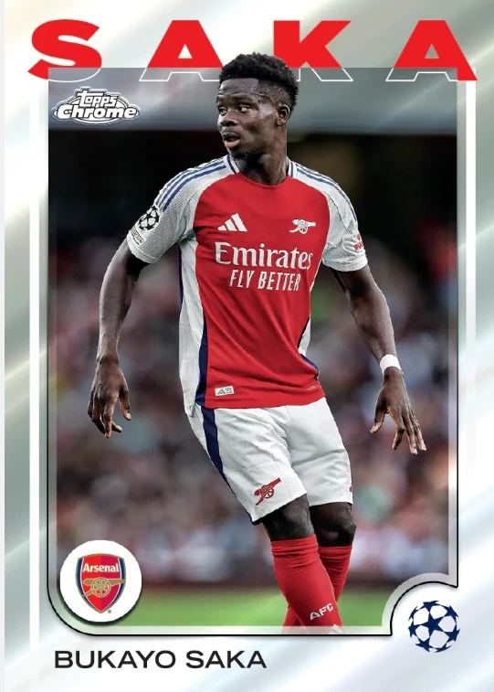2024-25 Topps Chrome UEFA Club Competition Soccer Value Box - Image 2