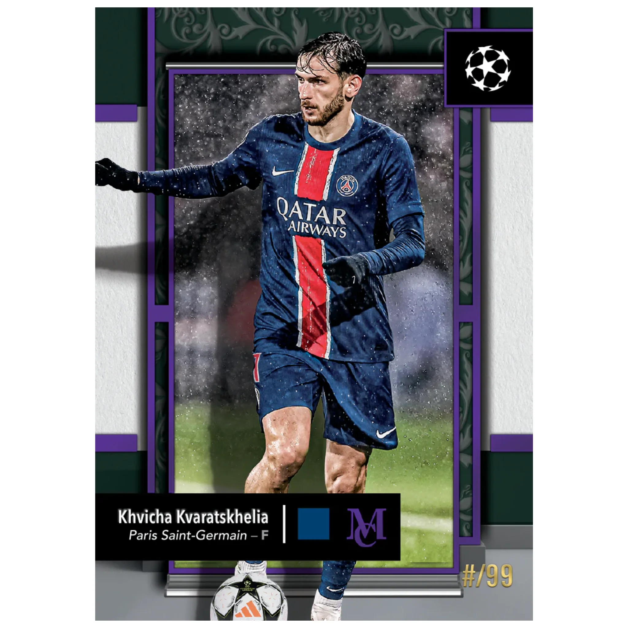 2024-25 Topps Museum Collection UEFA Club Competition Soccer Hobby Box - Image 2