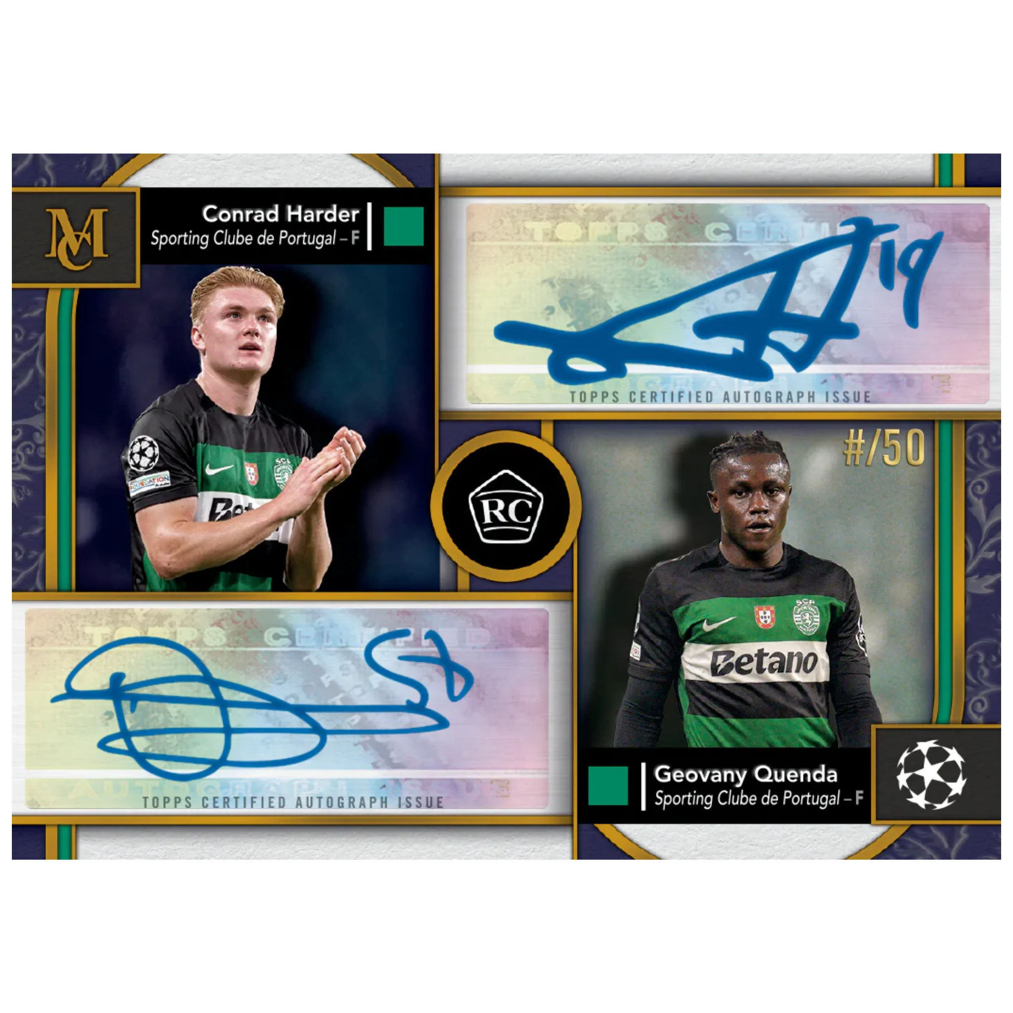 2024-25 Topps Museum Collection UEFA Club Competition Soccer Hobby Box - Image 4