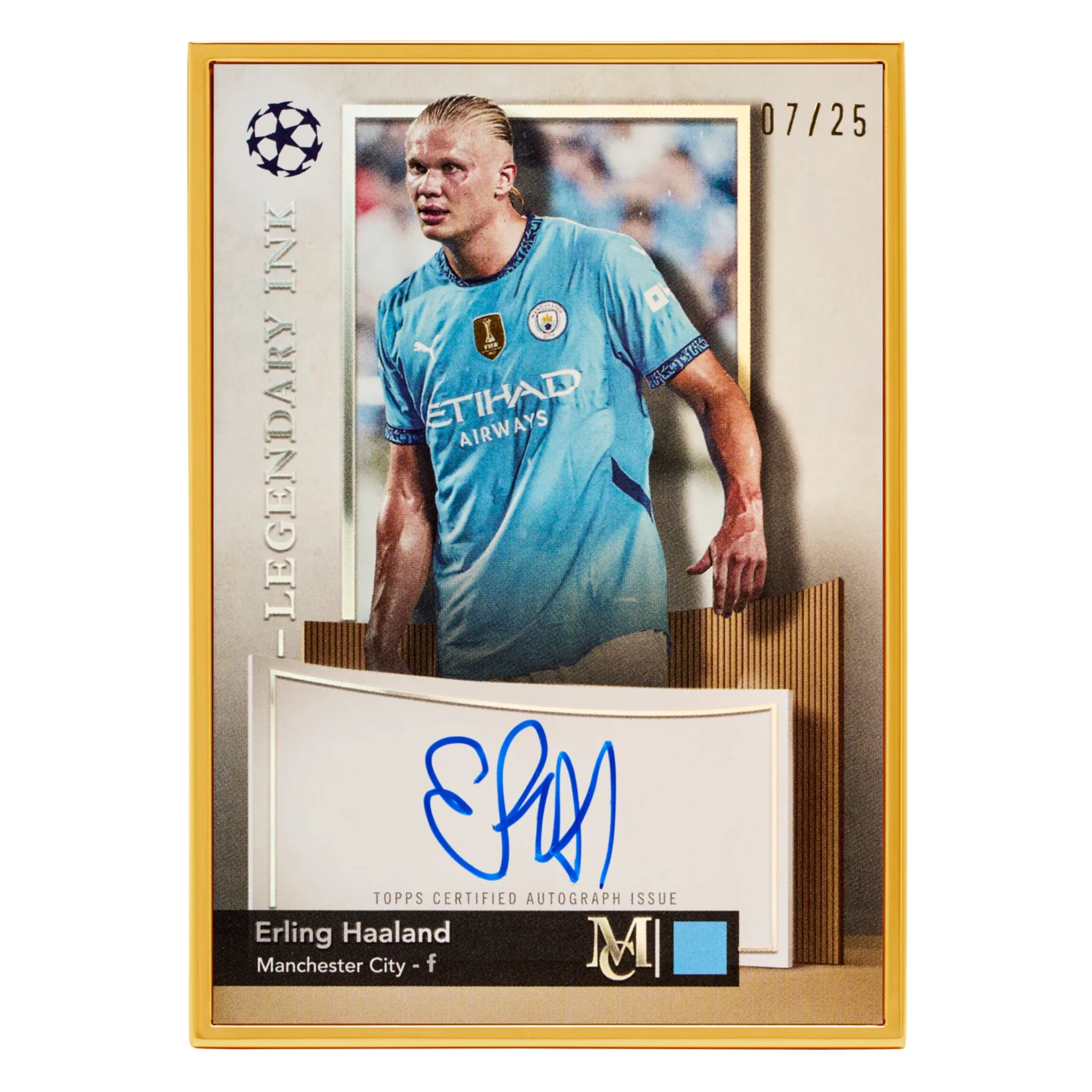 2024-25 Topps Museum Collection UEFA Club Competition Soccer Hobby Box - Image 6