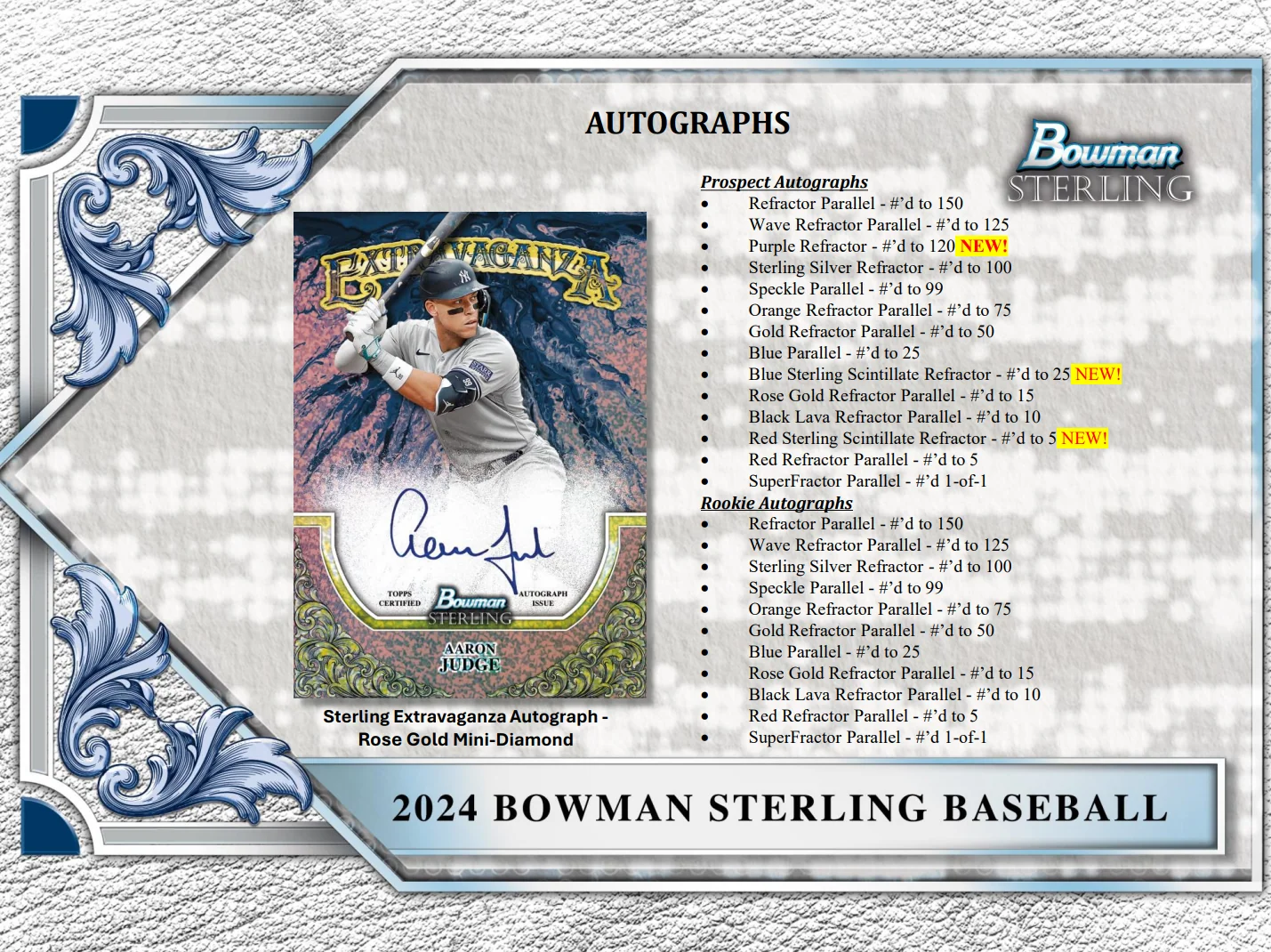 2024 Bowman Sterling Baseball Hobby Box - Image 4