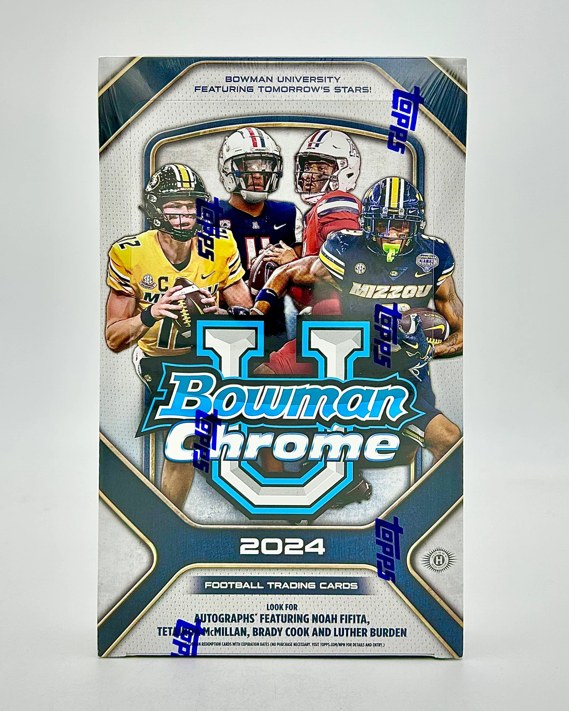 2024 Bowman University Chrome Football Hobby Box